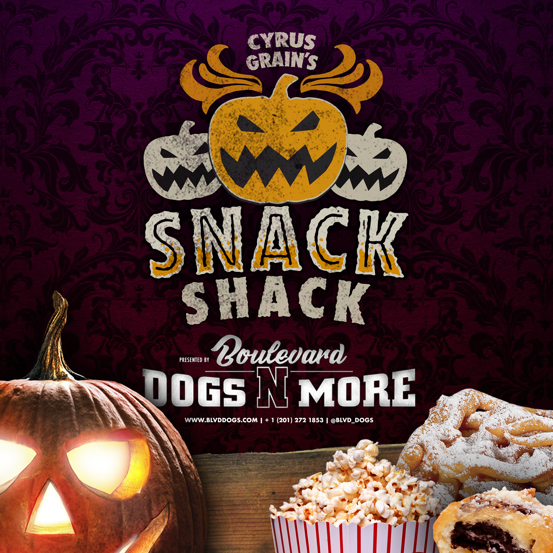 Key art for the food vendor at Pantophobia Haunted Attraction.