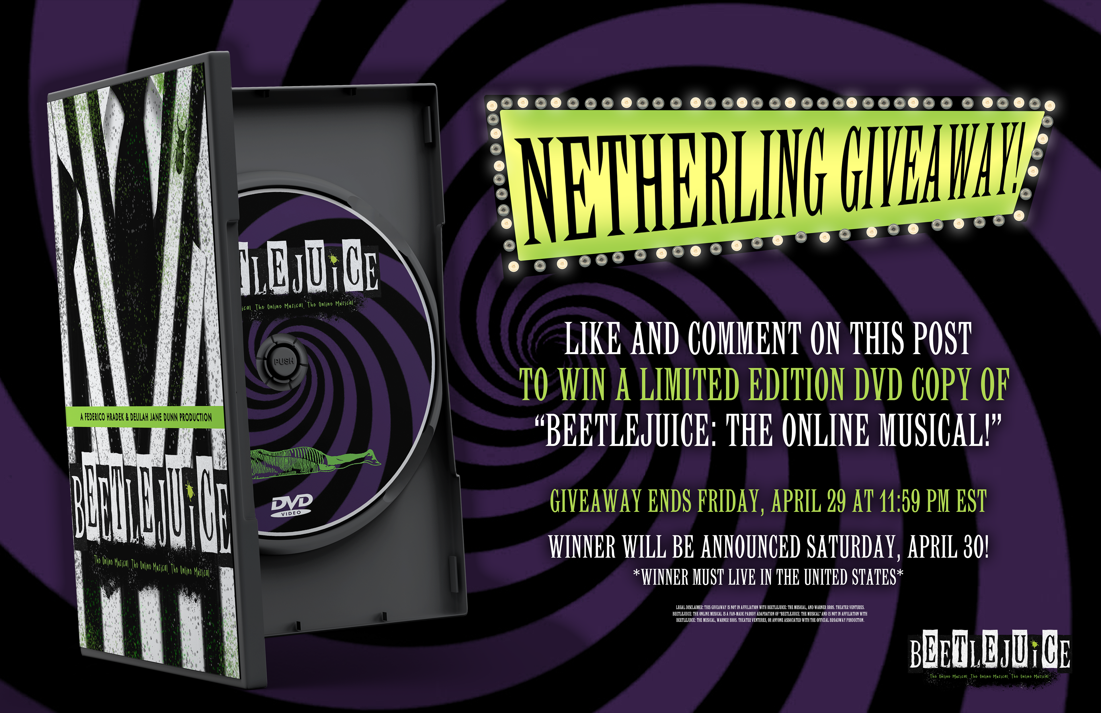 The official post for the Netherling DVD Giveaway.