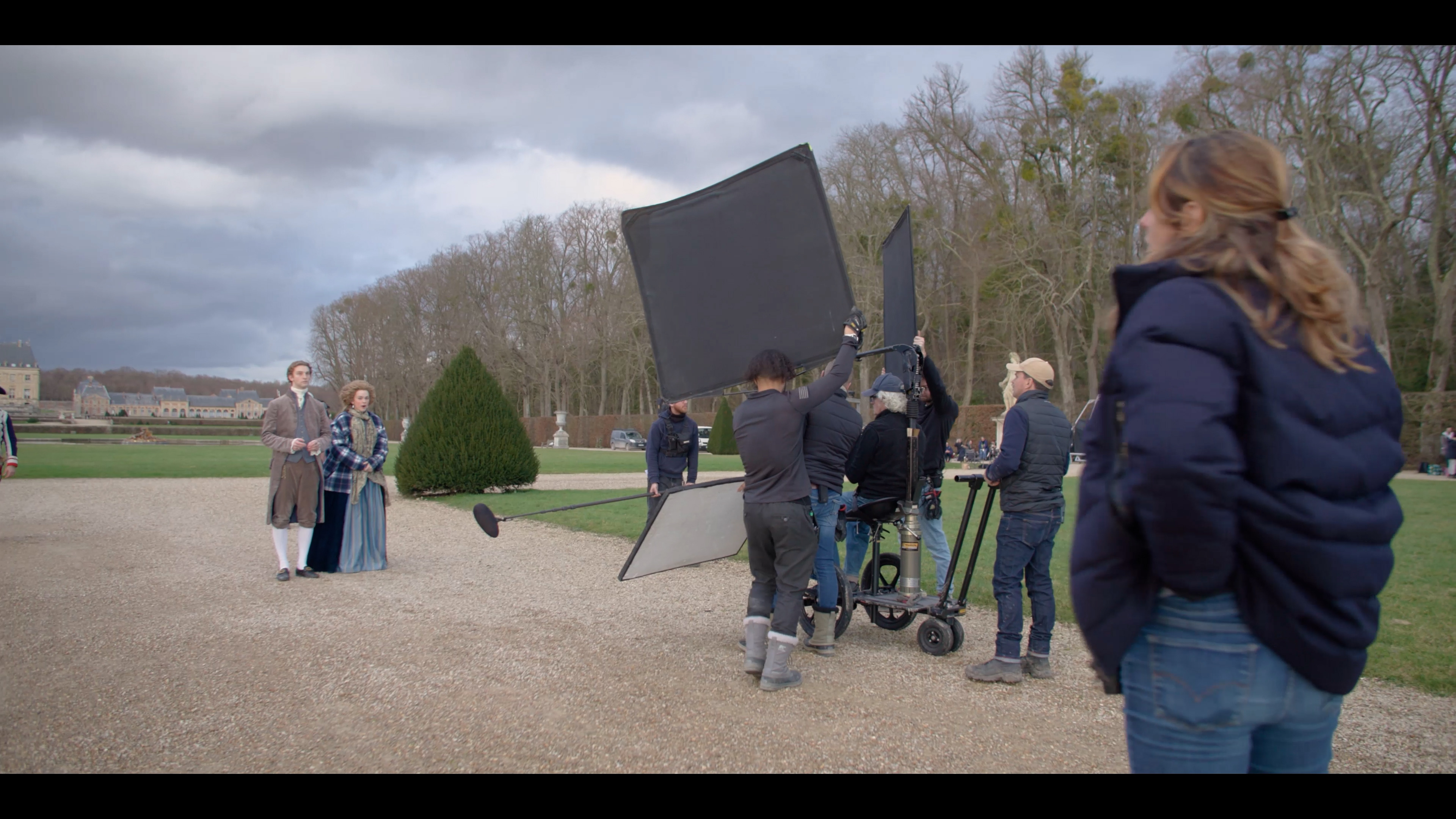 Tournage à Vaux Le Vicomte - les coulisses d'une création originale : Marie Antoinette l'affaire du collier - (c) Martin Peterolff
