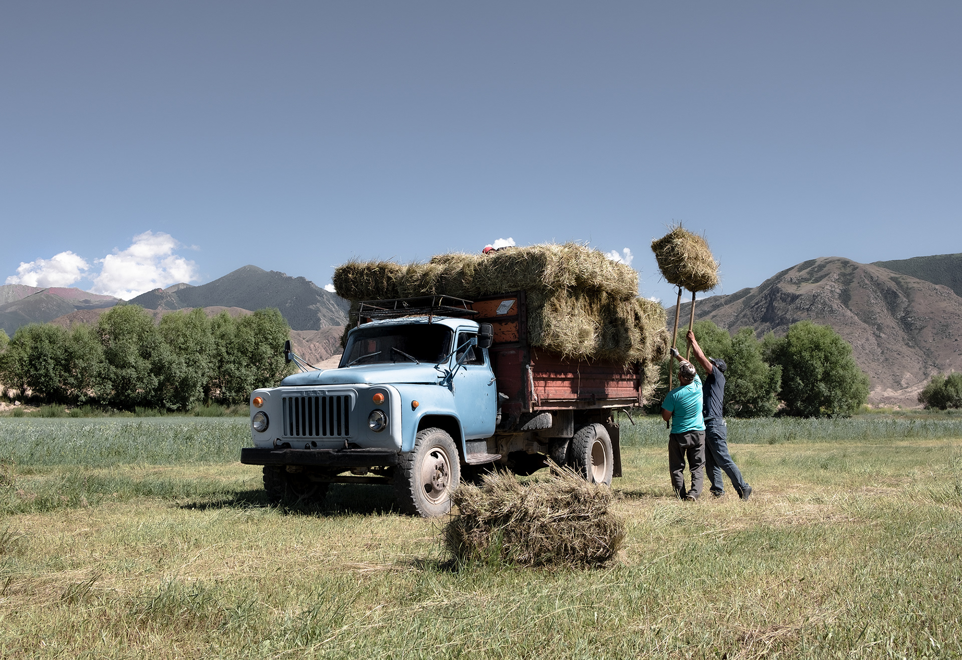Agriculture au Kirghizstan © Martin Peterolff
