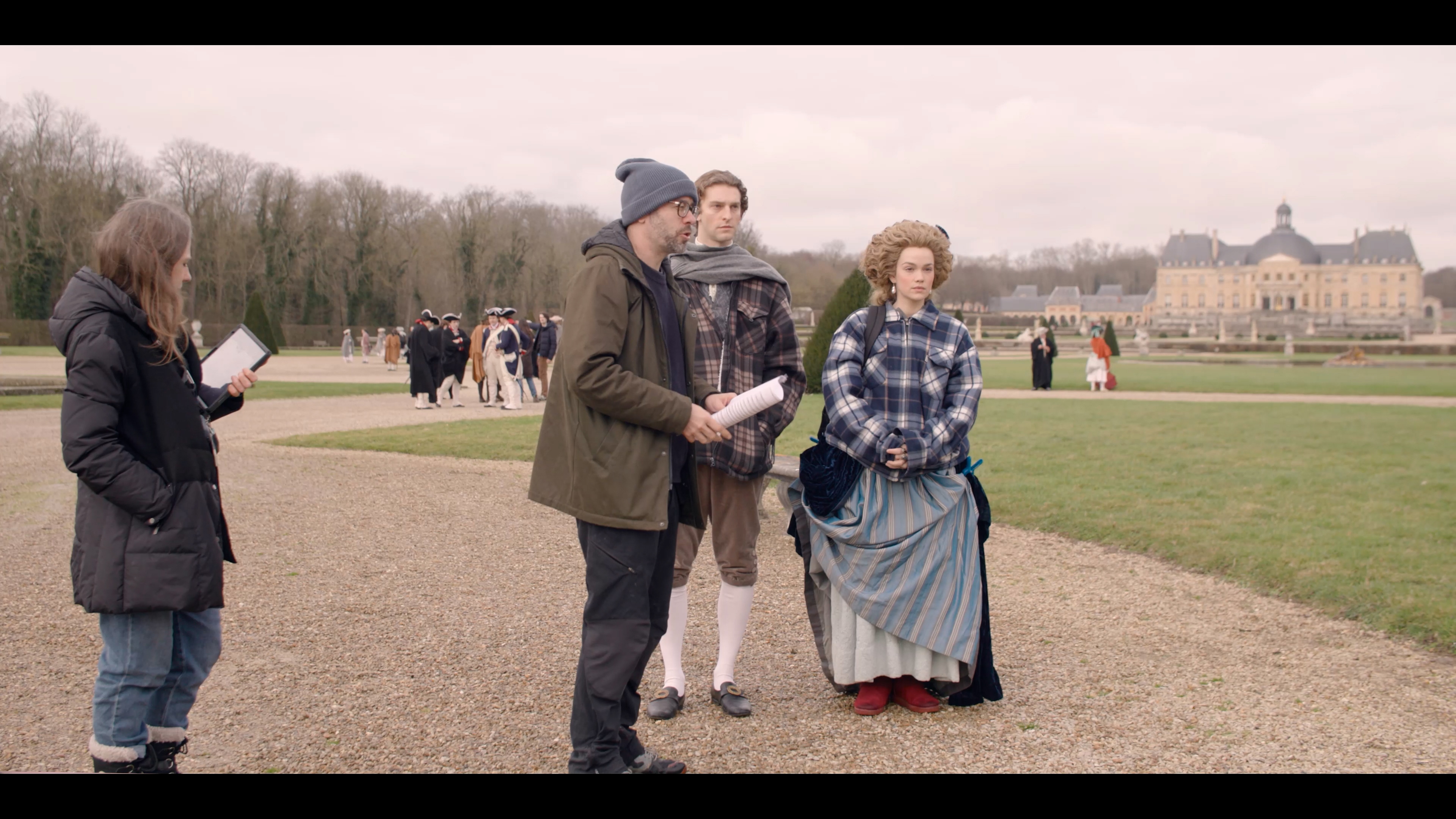 Tournage à Vaux Le Vicomte - les coulisses d'une création originale : Marie Antoinette l'affaire du collier - (c) Martin Peterolff