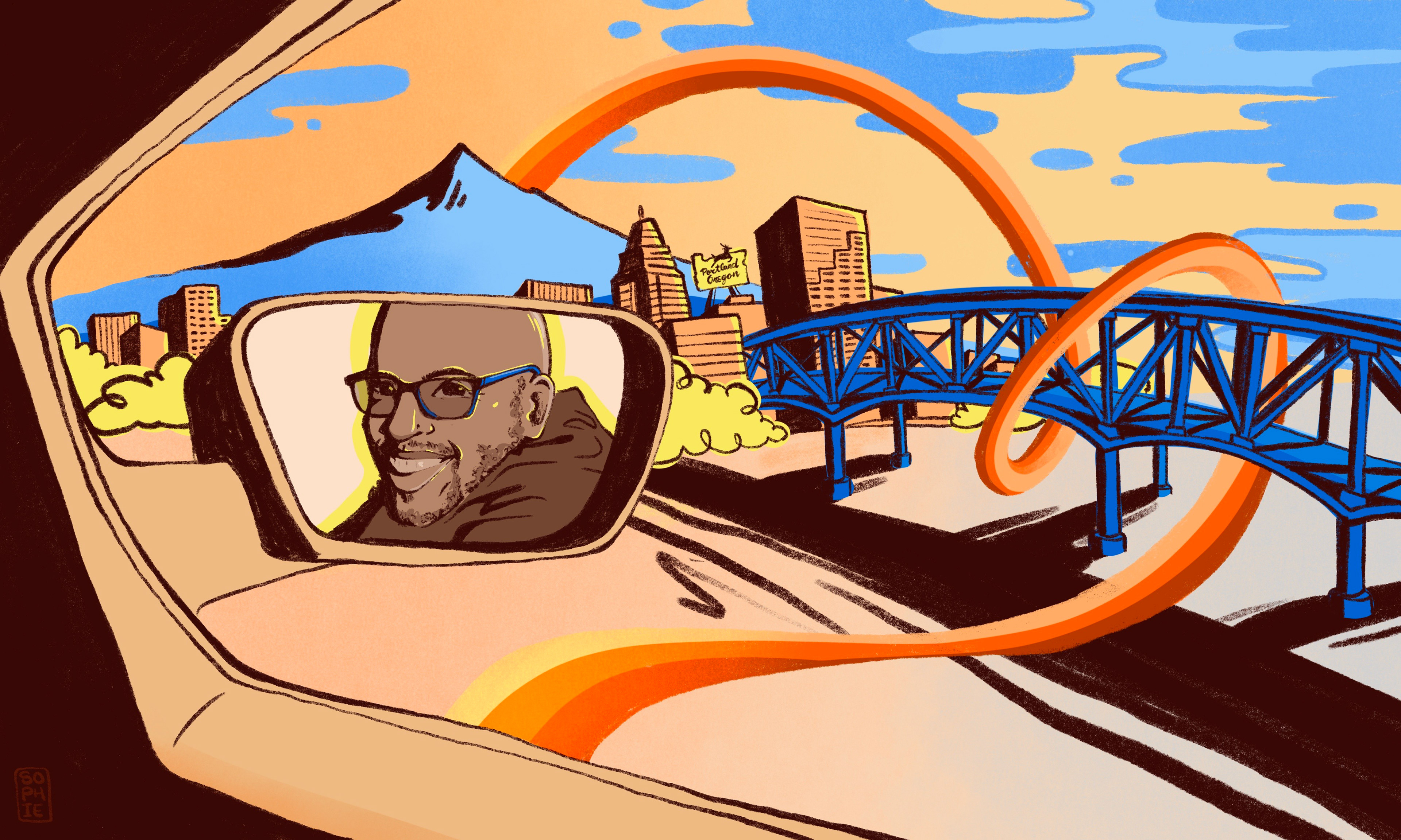 Illustration for NPR's Next Generation Radio at OPB