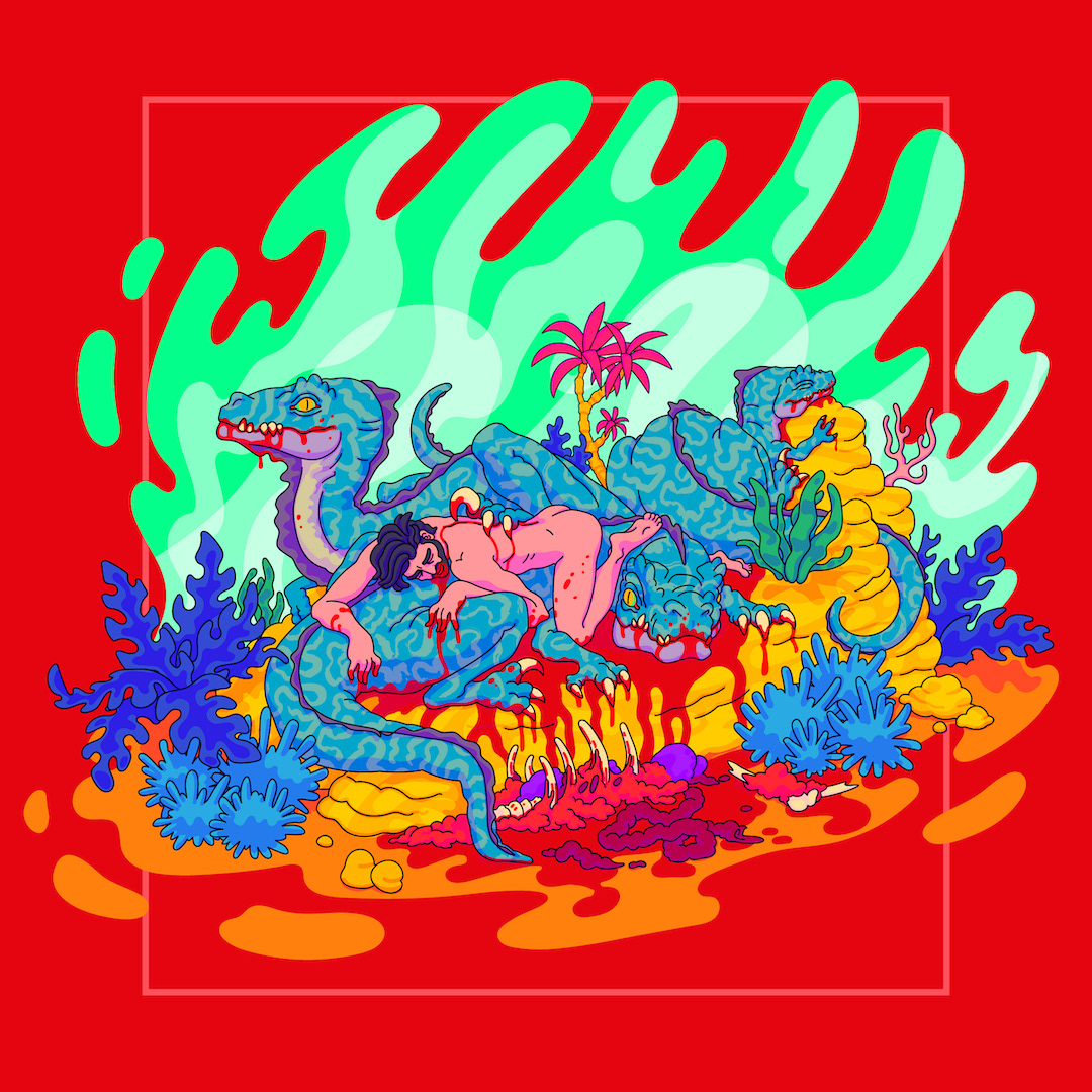 Sore Series "Sate" | vector illustration | 2018