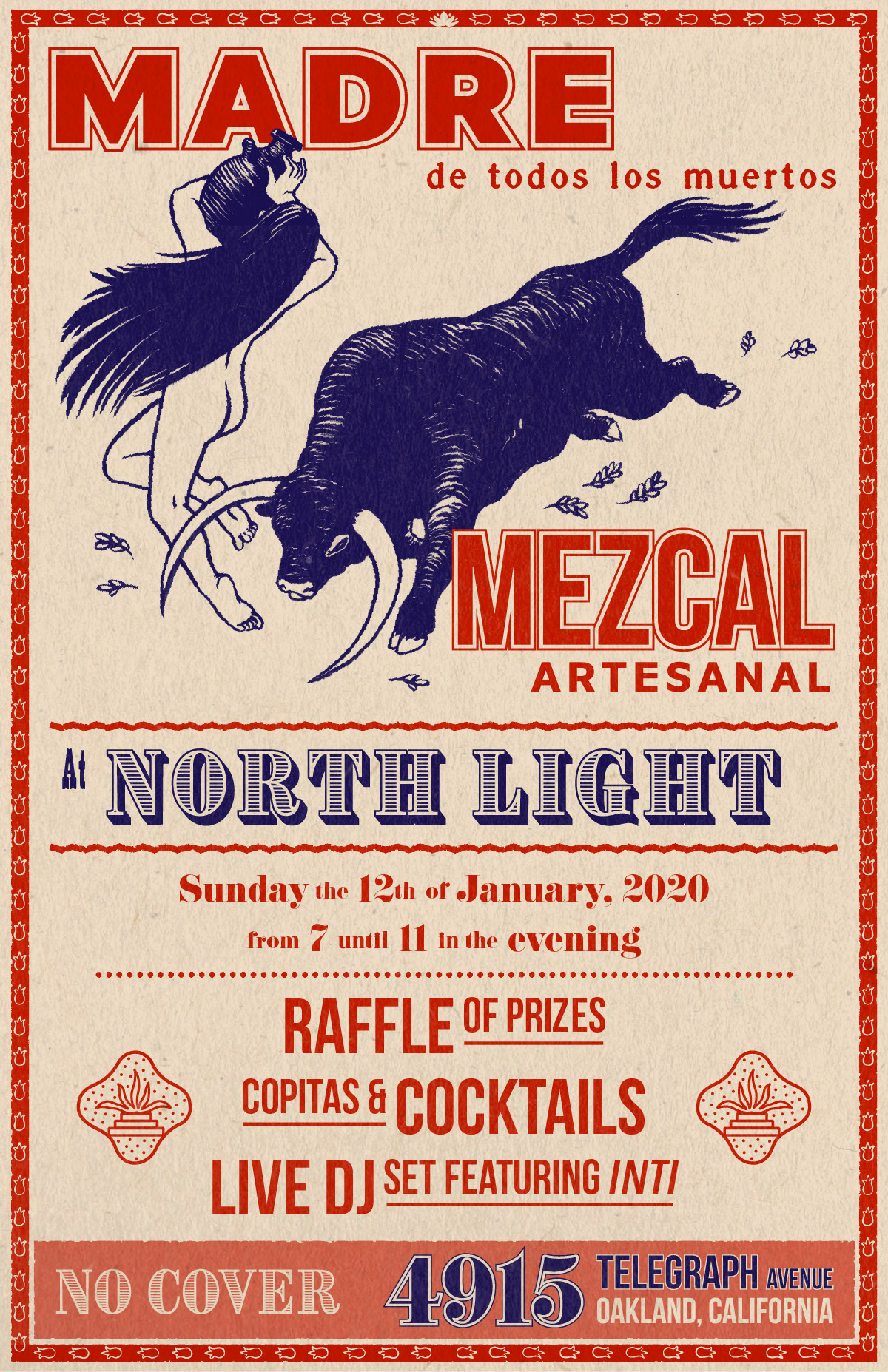 Madre Mezcal | poster design | North Light, Oakland | 2020