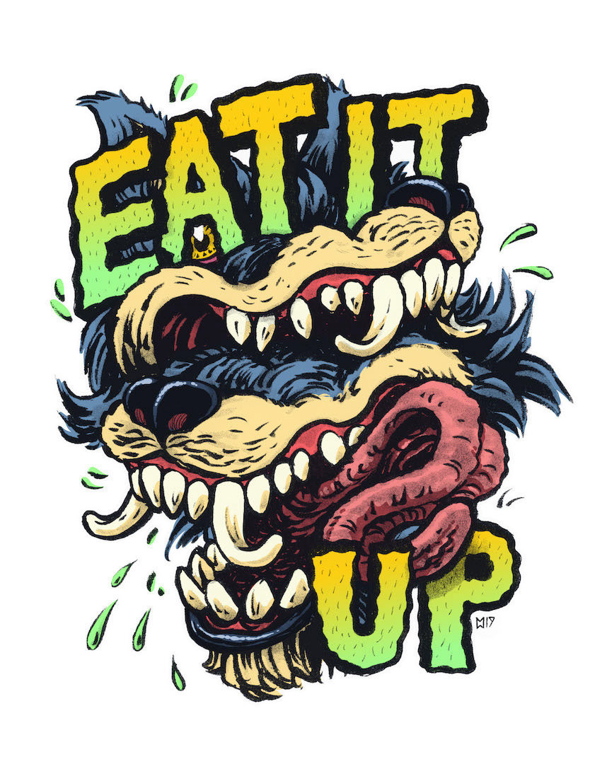 "Eat It Up" | digital recolor | 2019