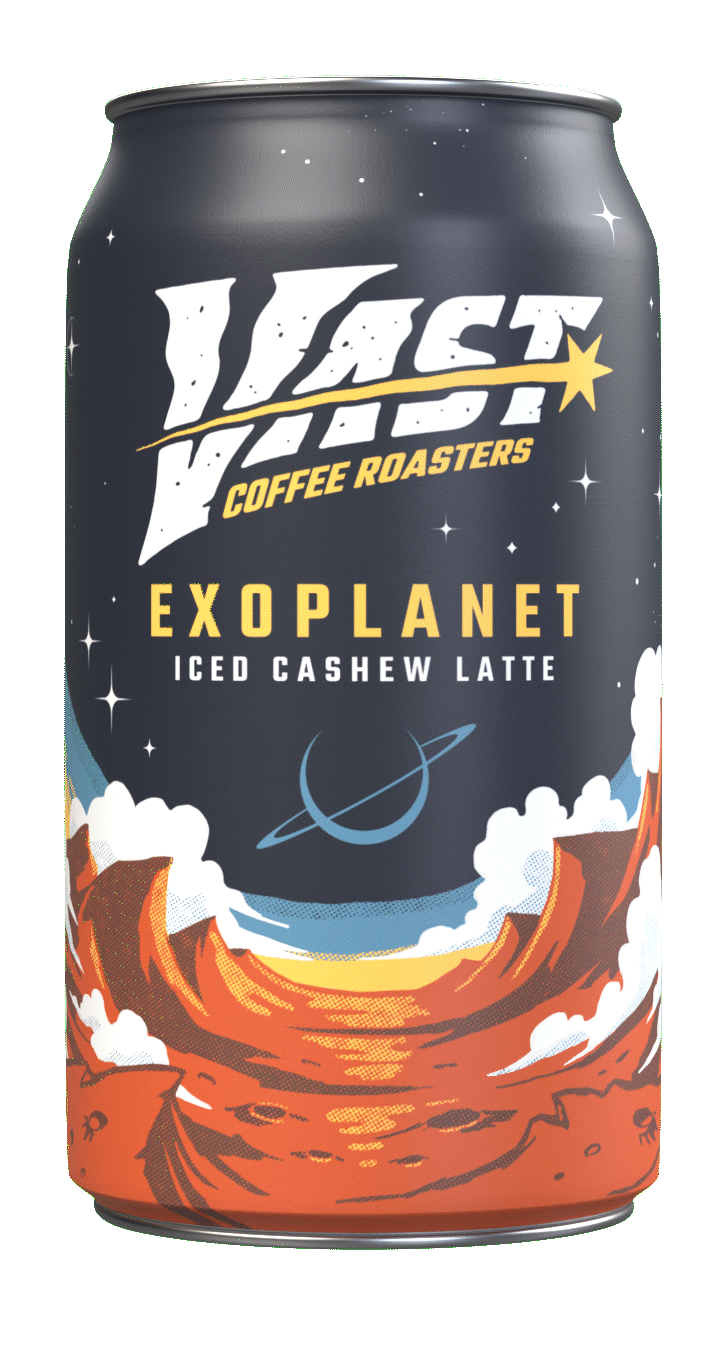 Vast Coffee Roasters | "Exoplanet" package design | 2023
