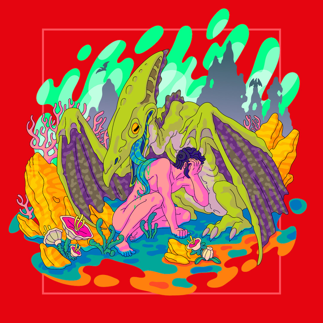 Sore Series "Weep" | vector illustration | 2018