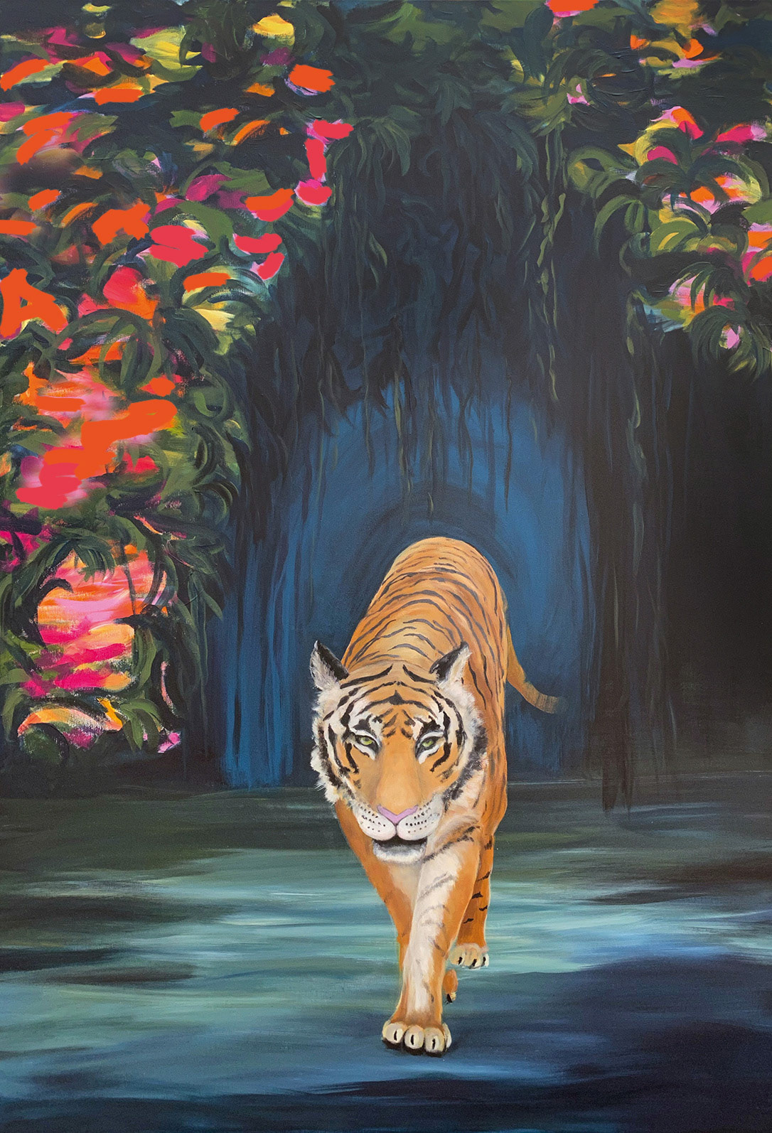 Out of the jungle 140 x 100 cm