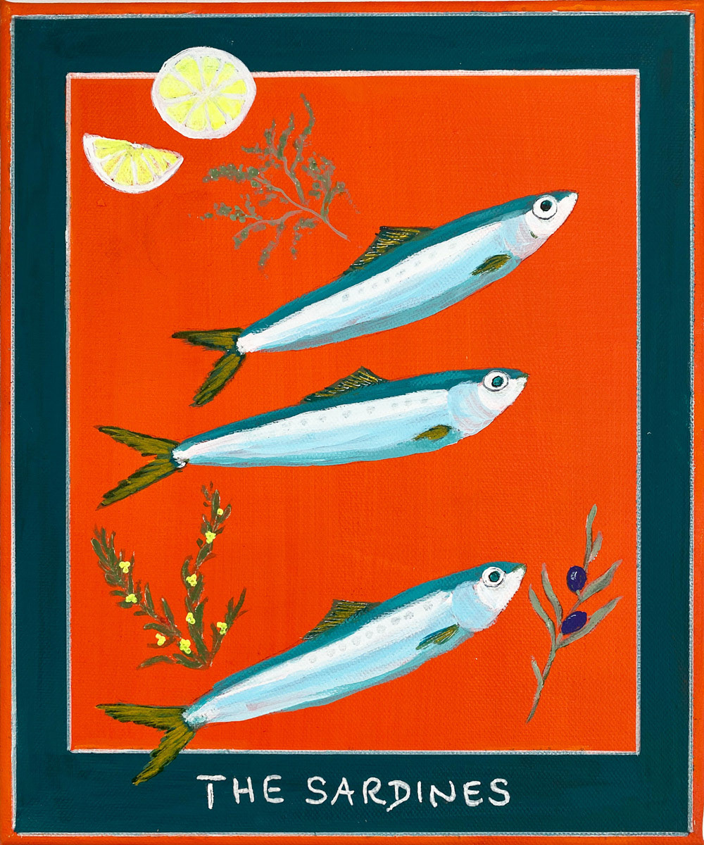 The Sardines 40 x 30 cm