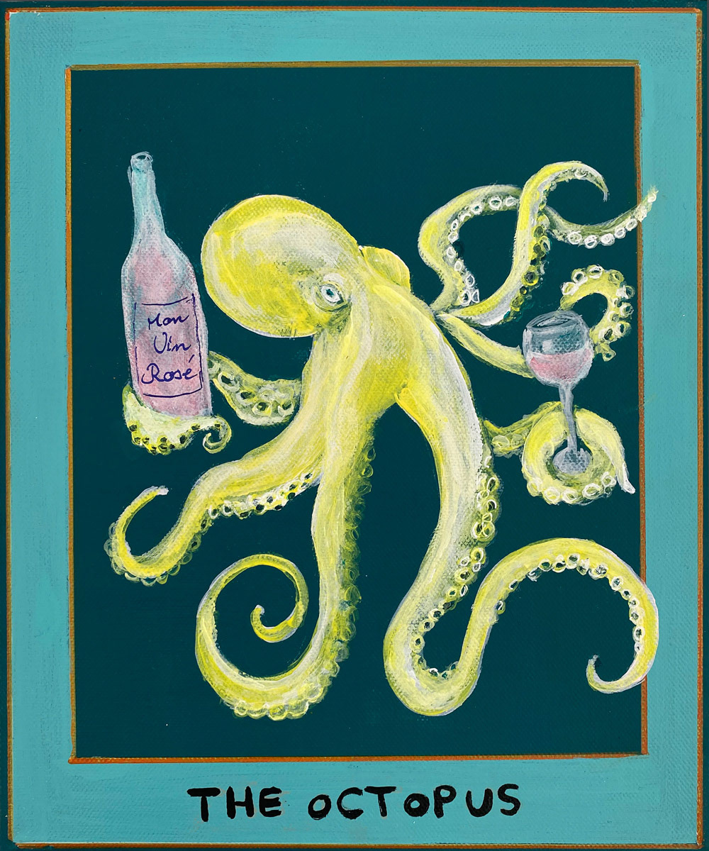 The Octopus 40 x 30 cm