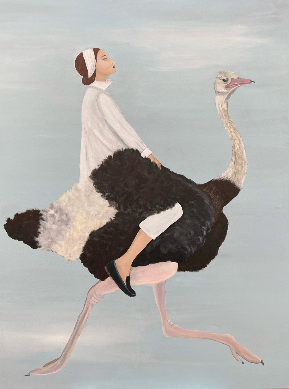 A girls best friend 150 x 110 cm