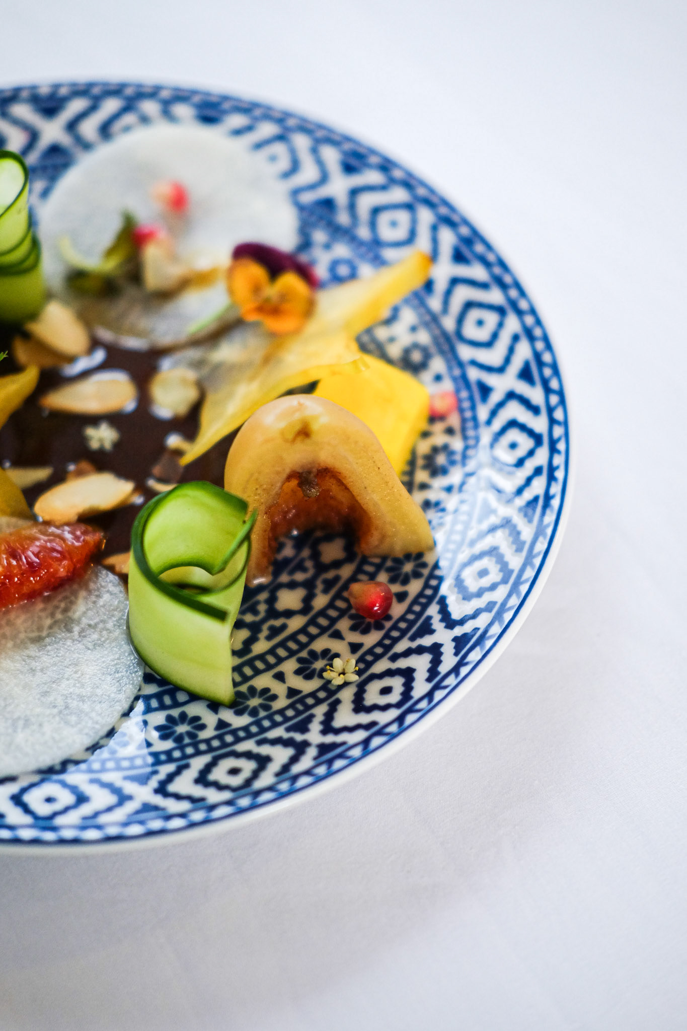 Tropical Rujak with Poached Fruit & Peanuts by Napak Rasa