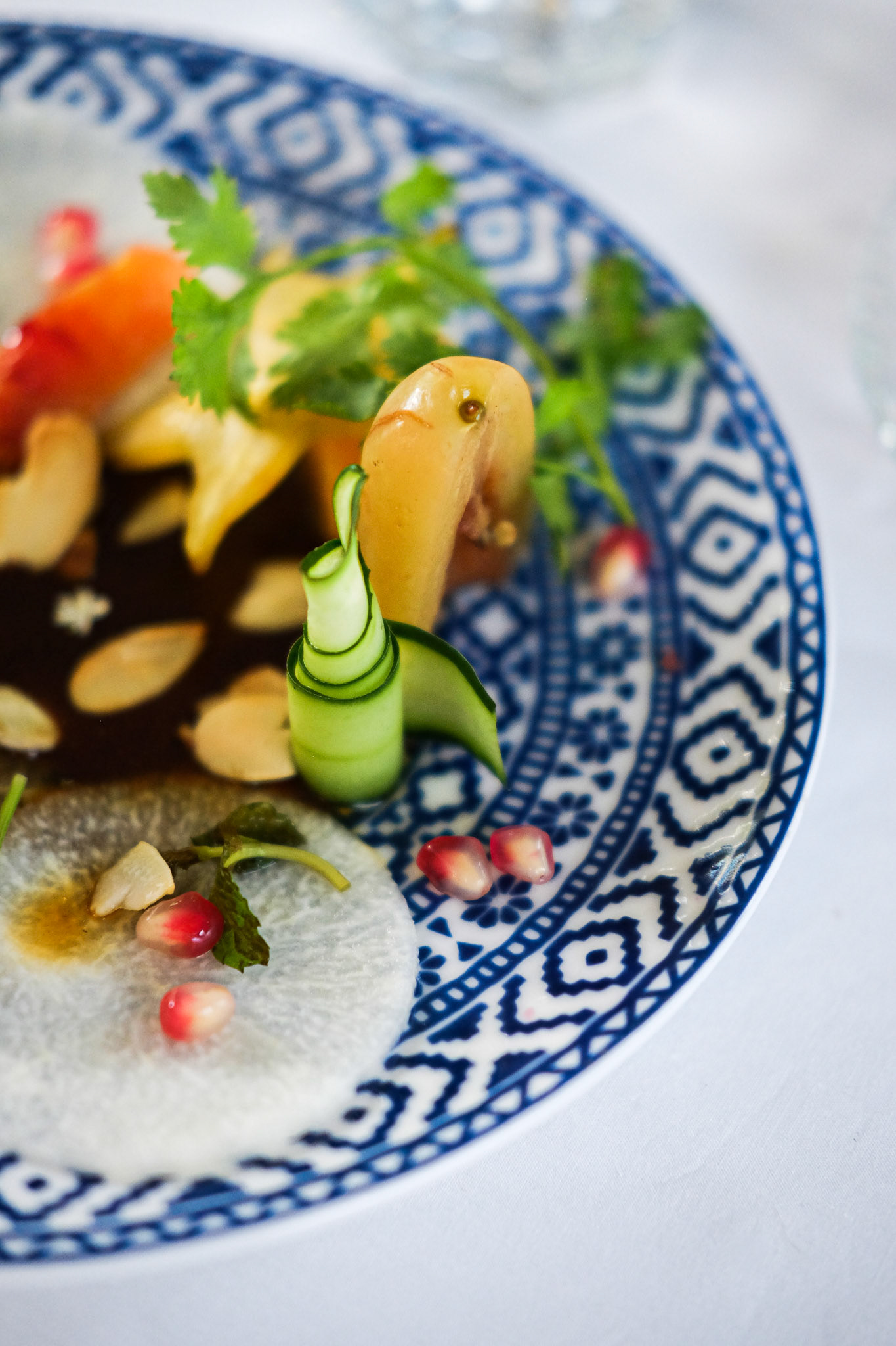 Tropical Rujak with Poached Fruit & Peanuts by Napak Rasa