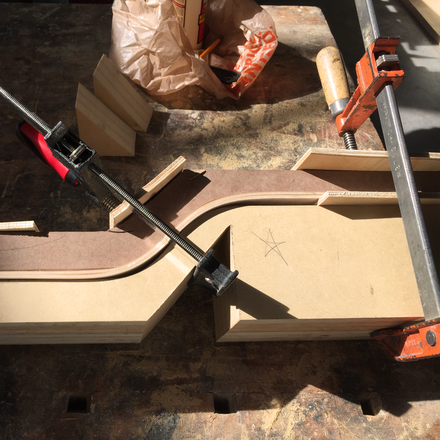 Bent Lamination