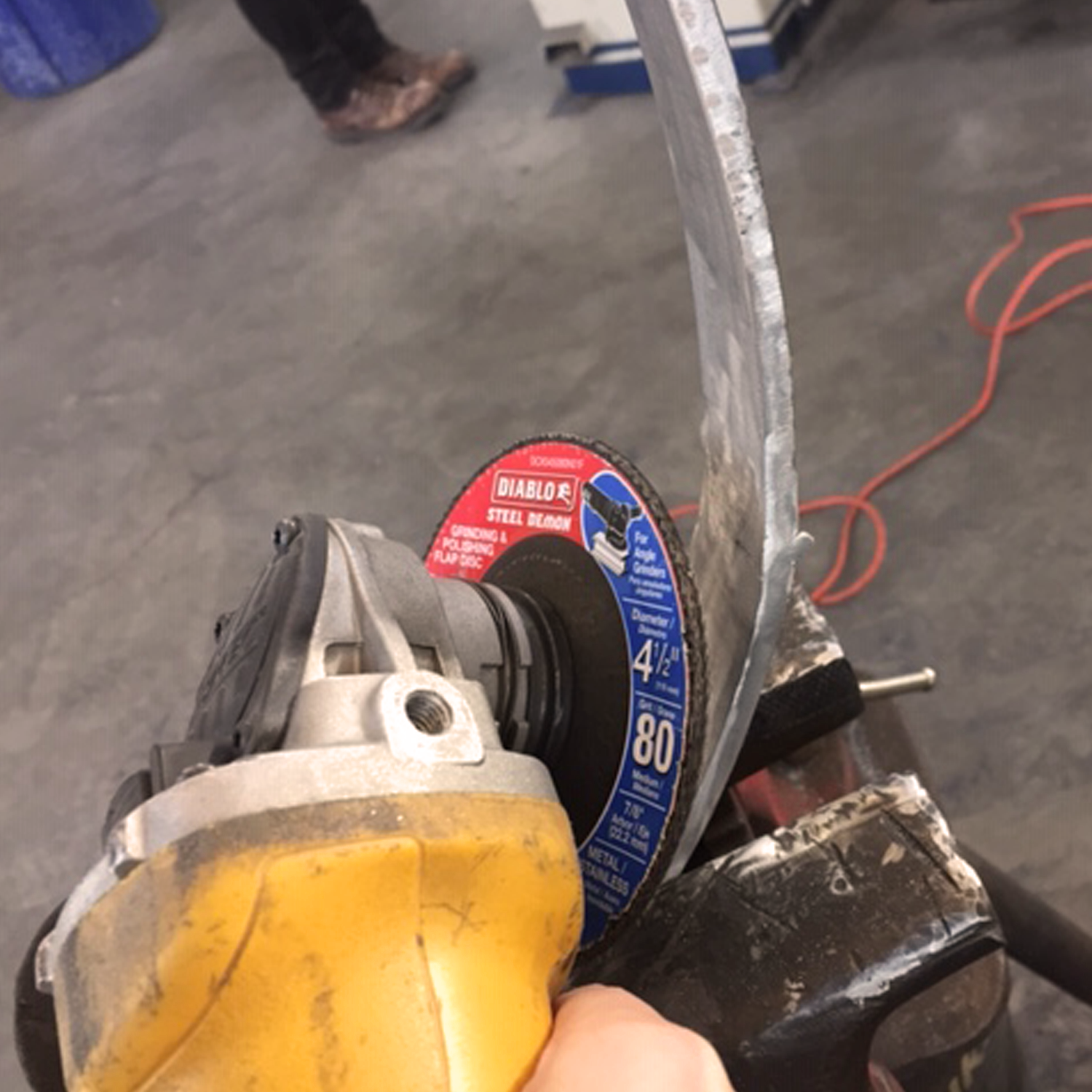 Grinding Weld
