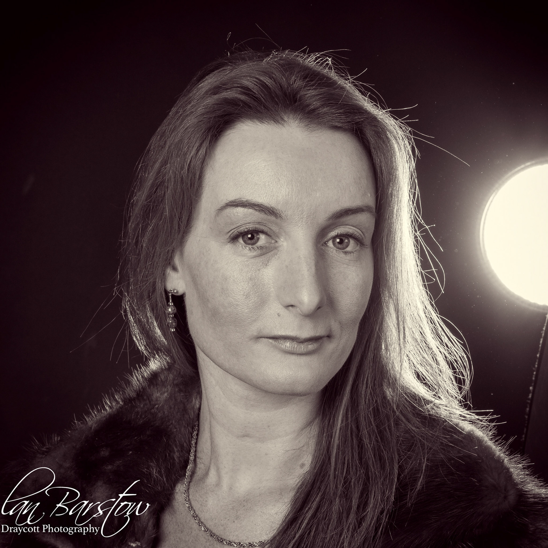 Model photography session