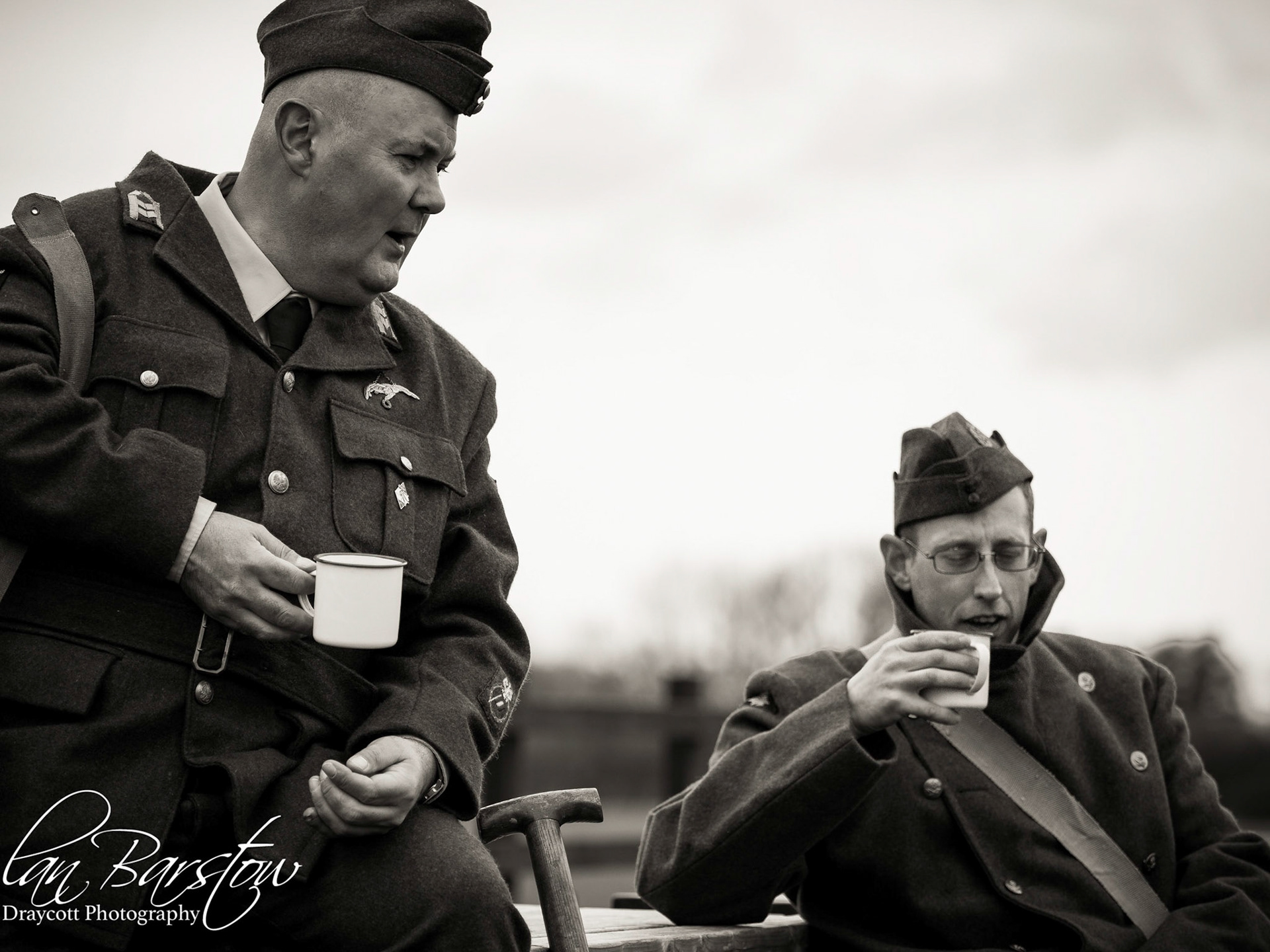 World War II - Re-enactment.