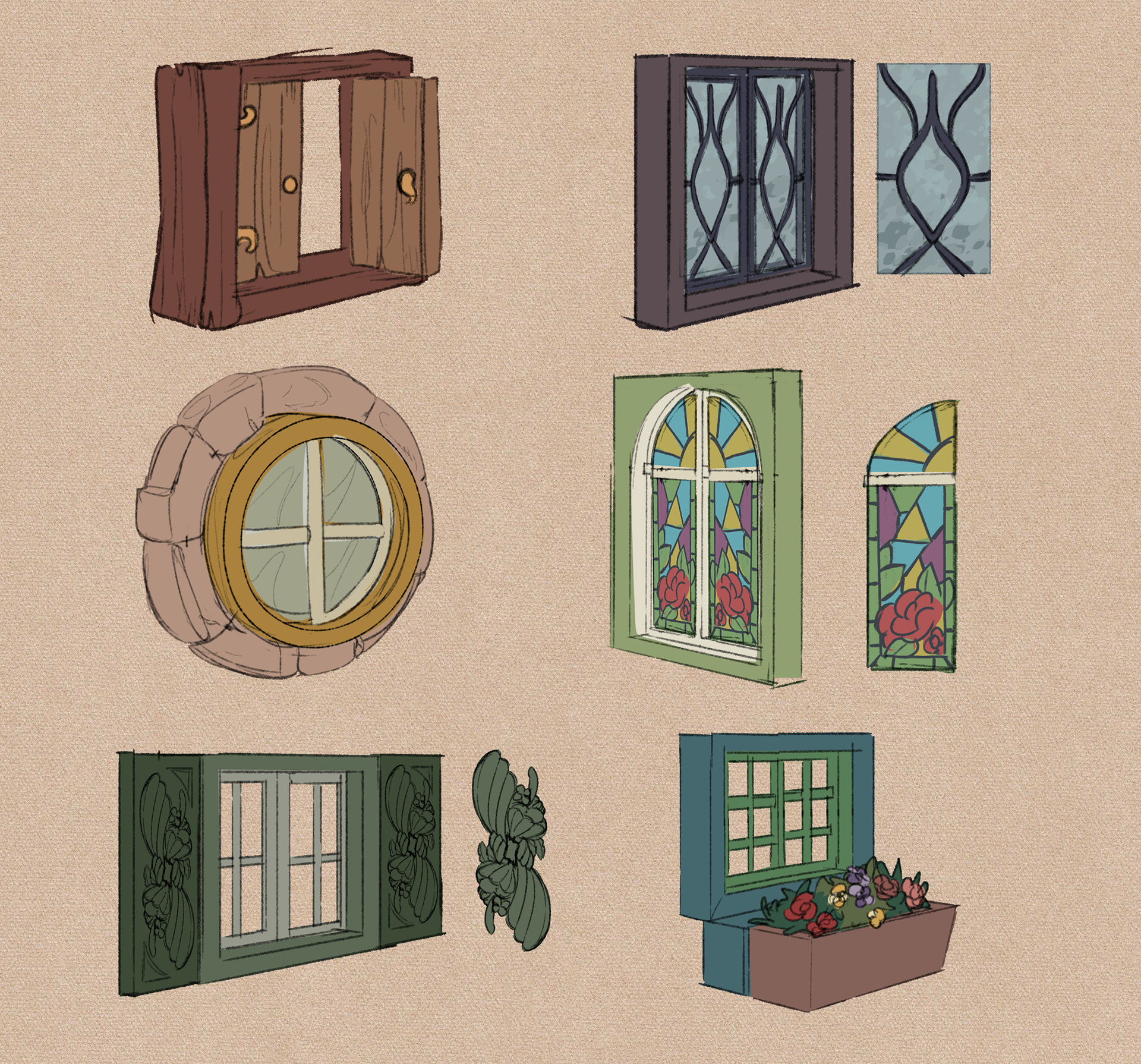 Window Designs  {Time: 1 hour}