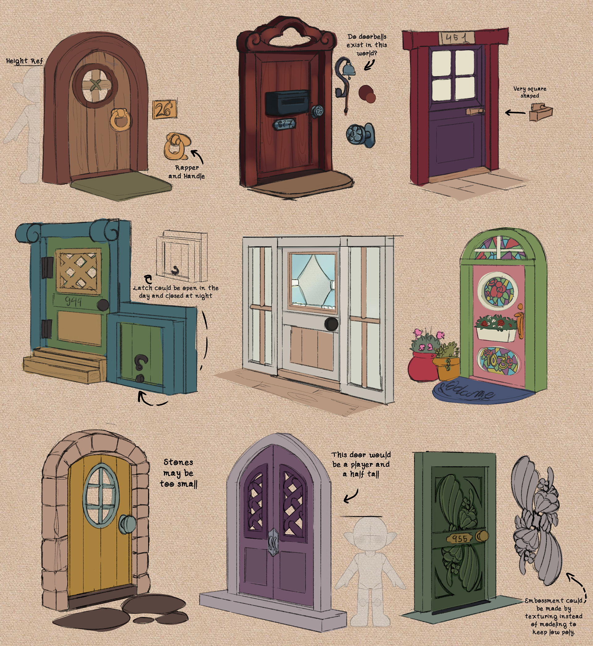 Door Designs  {Time: 1h 10mins}