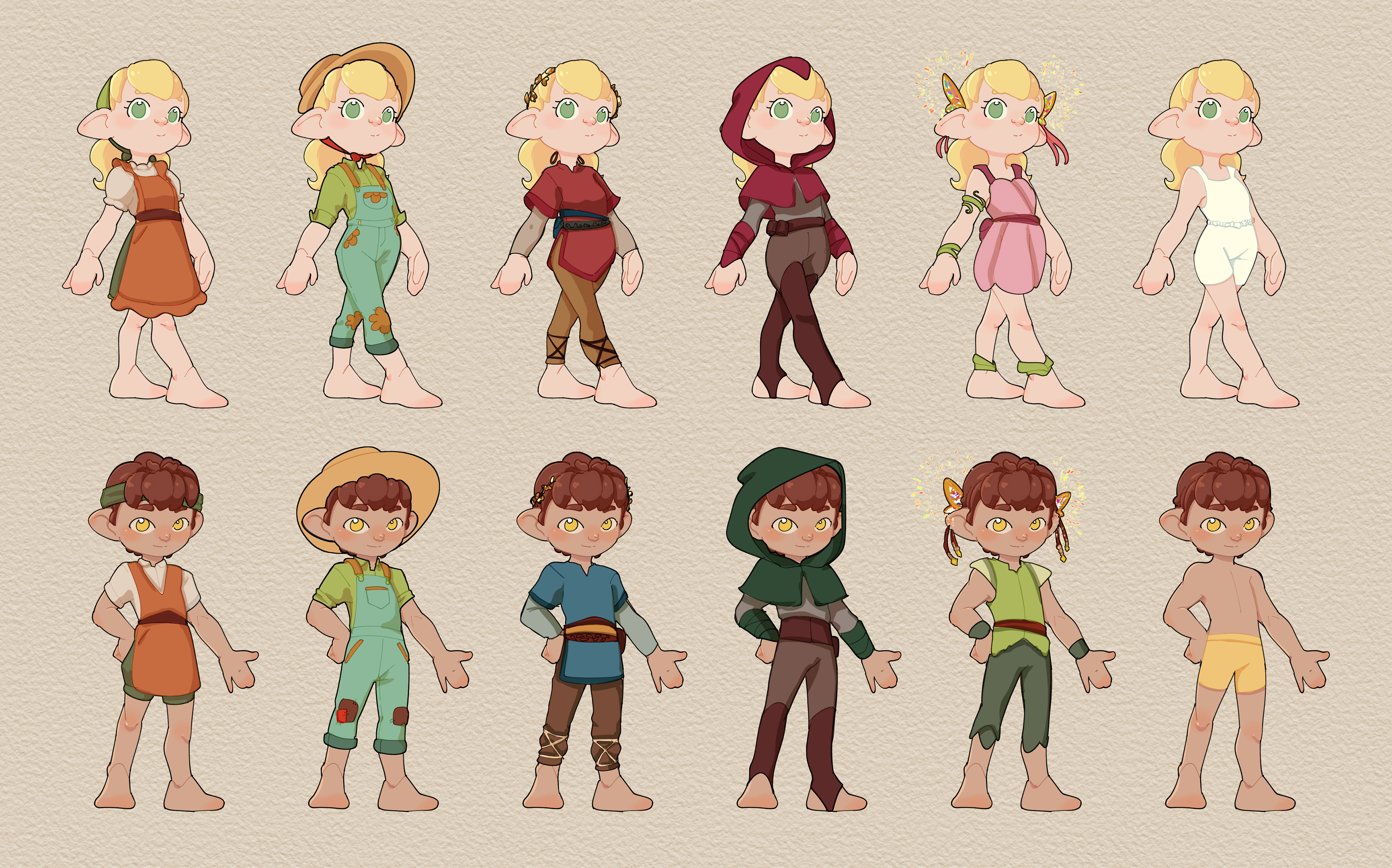 PC Outfit Sheet {Time: 2h 40mins}