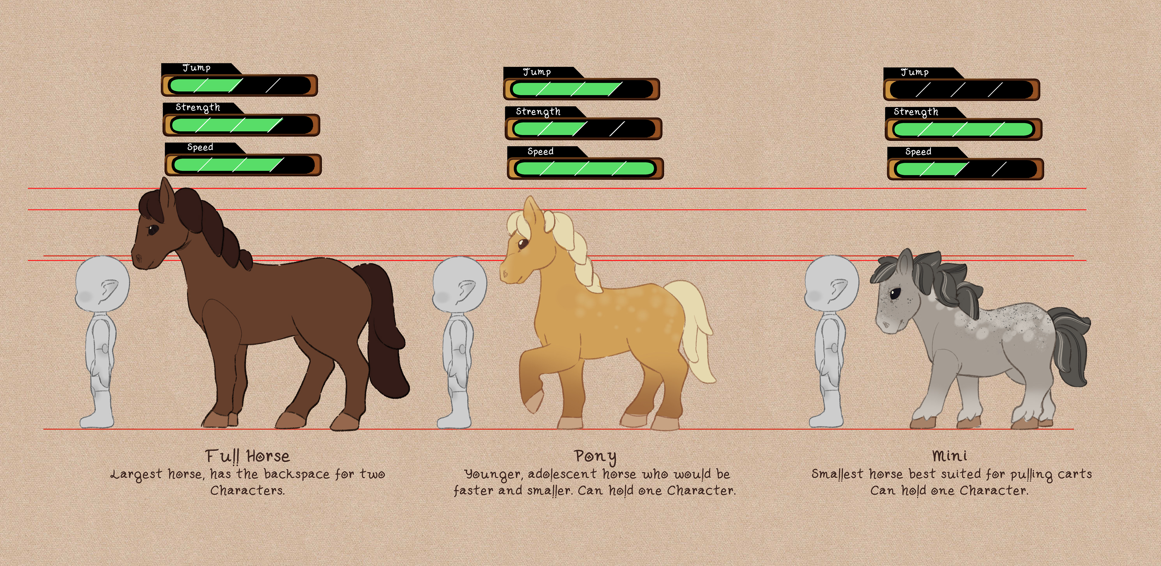 Horse Designs  {Time: 40mins}