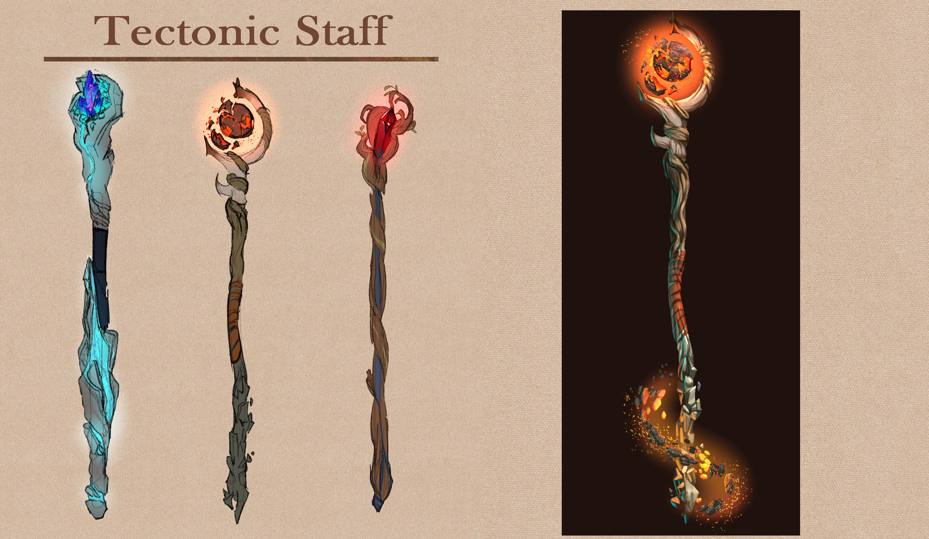 Magical Staff  {Combined Time: 2h 40mins}