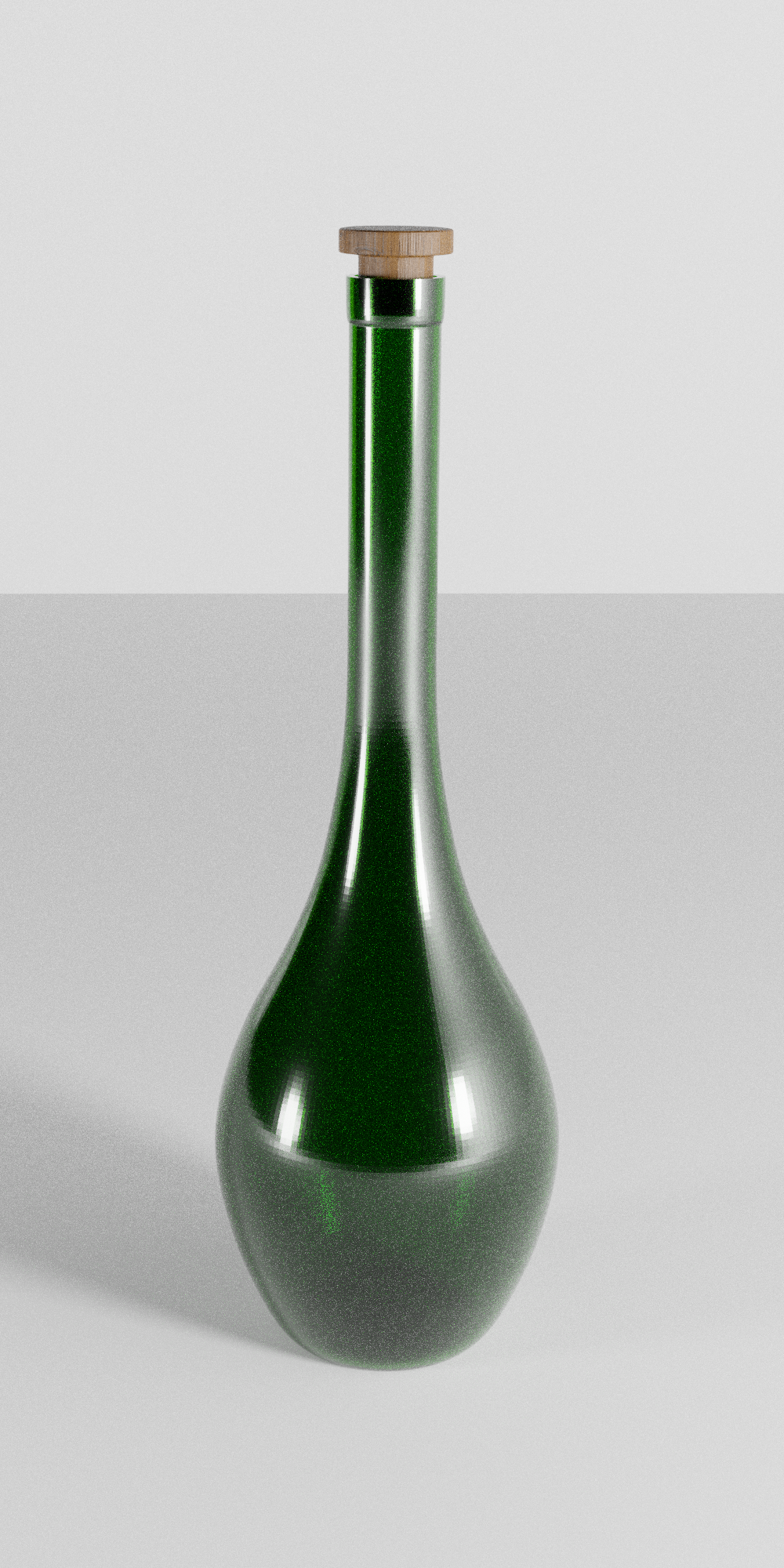 Wizualizacja butelki na oliwę