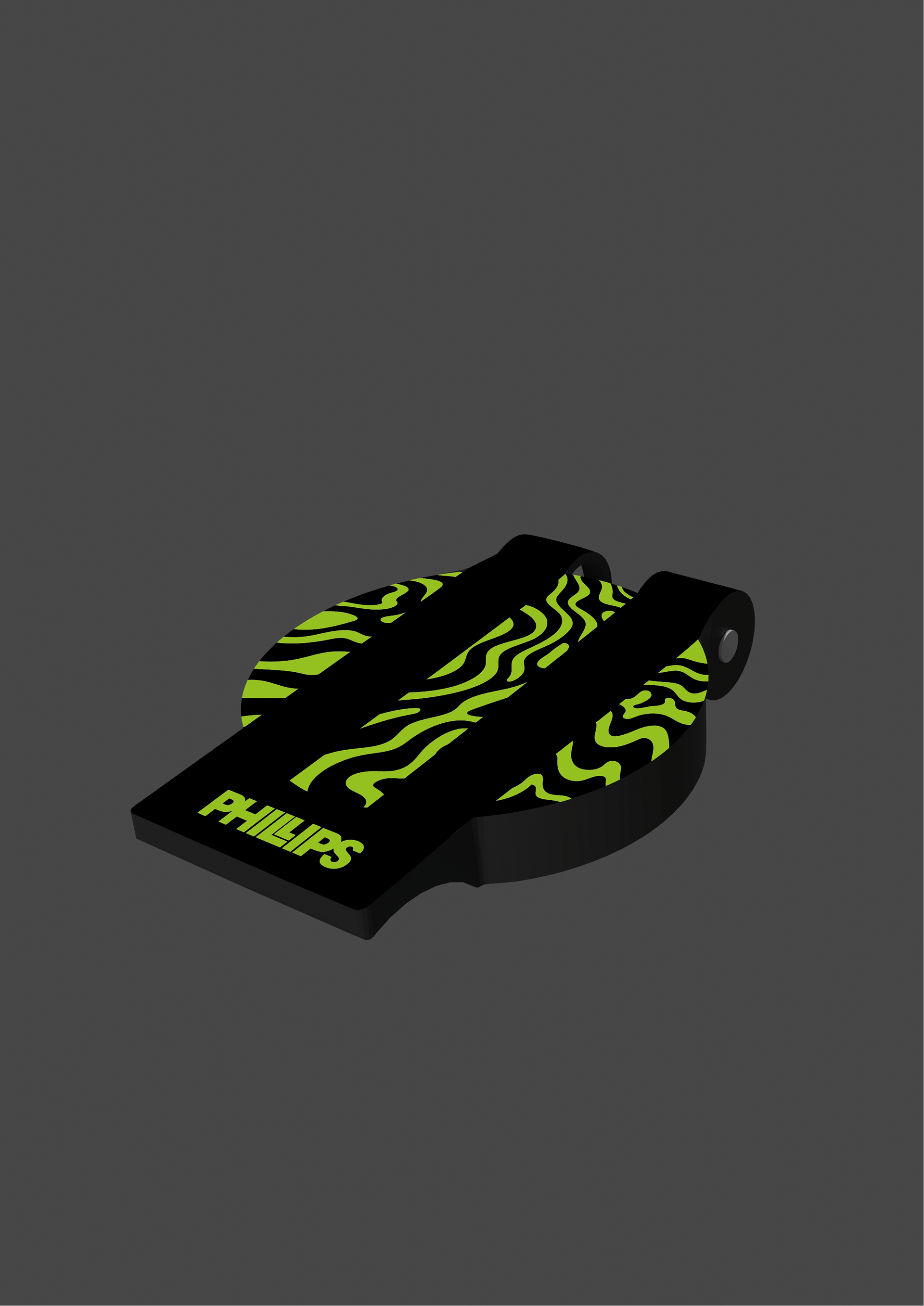 Wizualizacja klapki do gniazda znajdującego się na ciągniku siodłowym