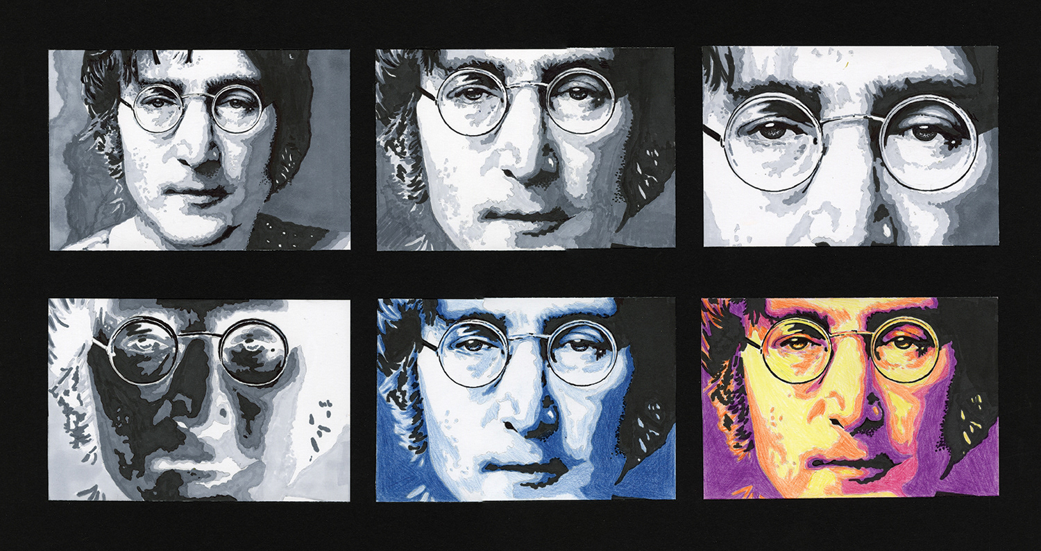 John Lennon / 2022 / 13x23"