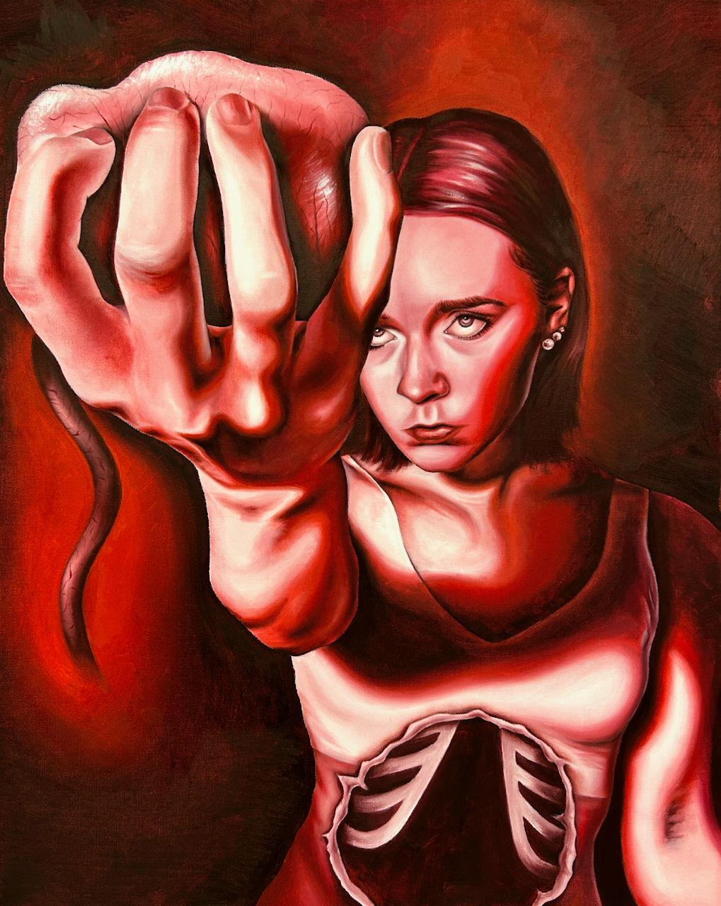 Self Sabotage (3 of 3) / 2023 /24x30"