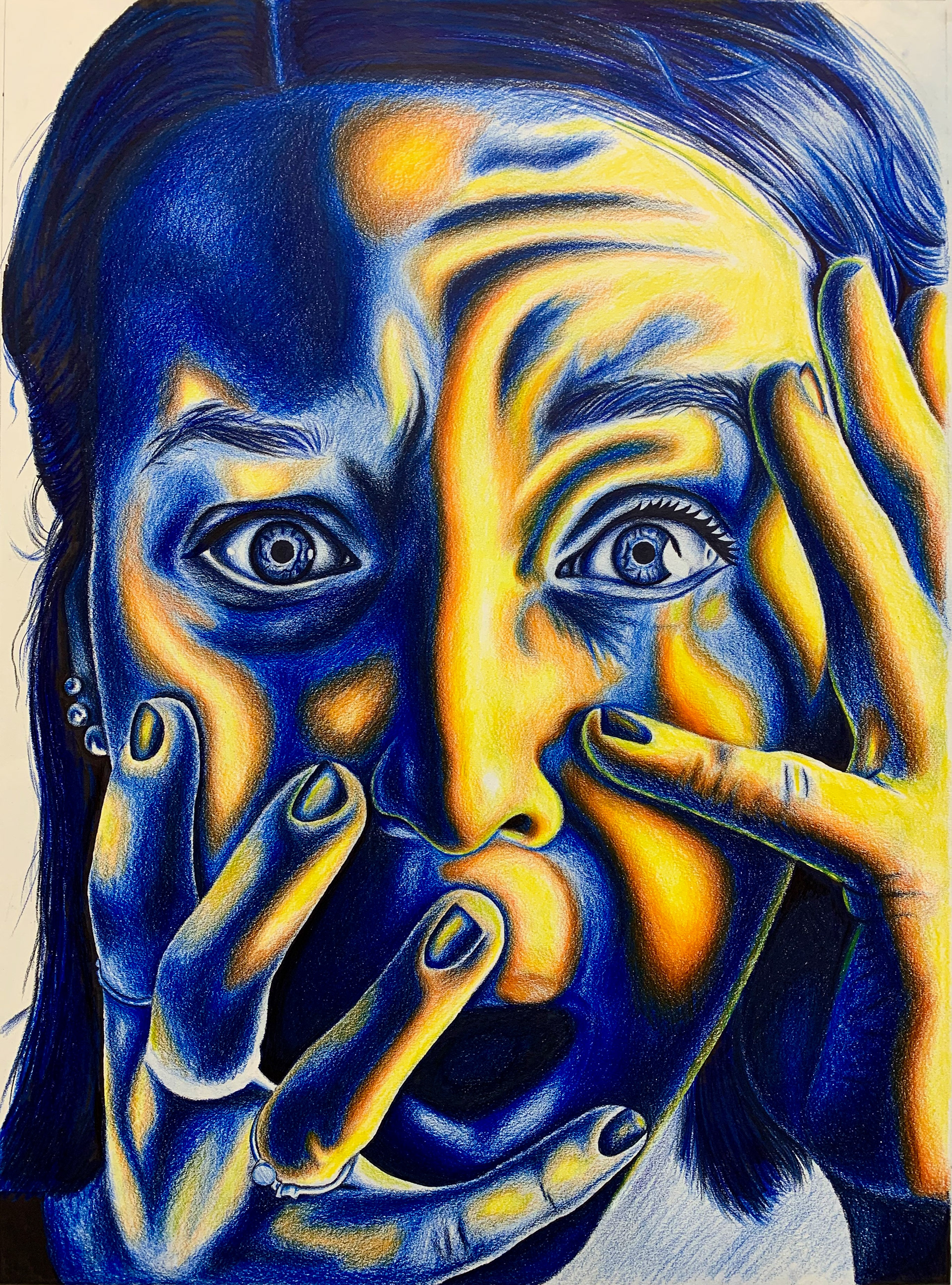 Inevitable Doom / 2023 / 18x24"