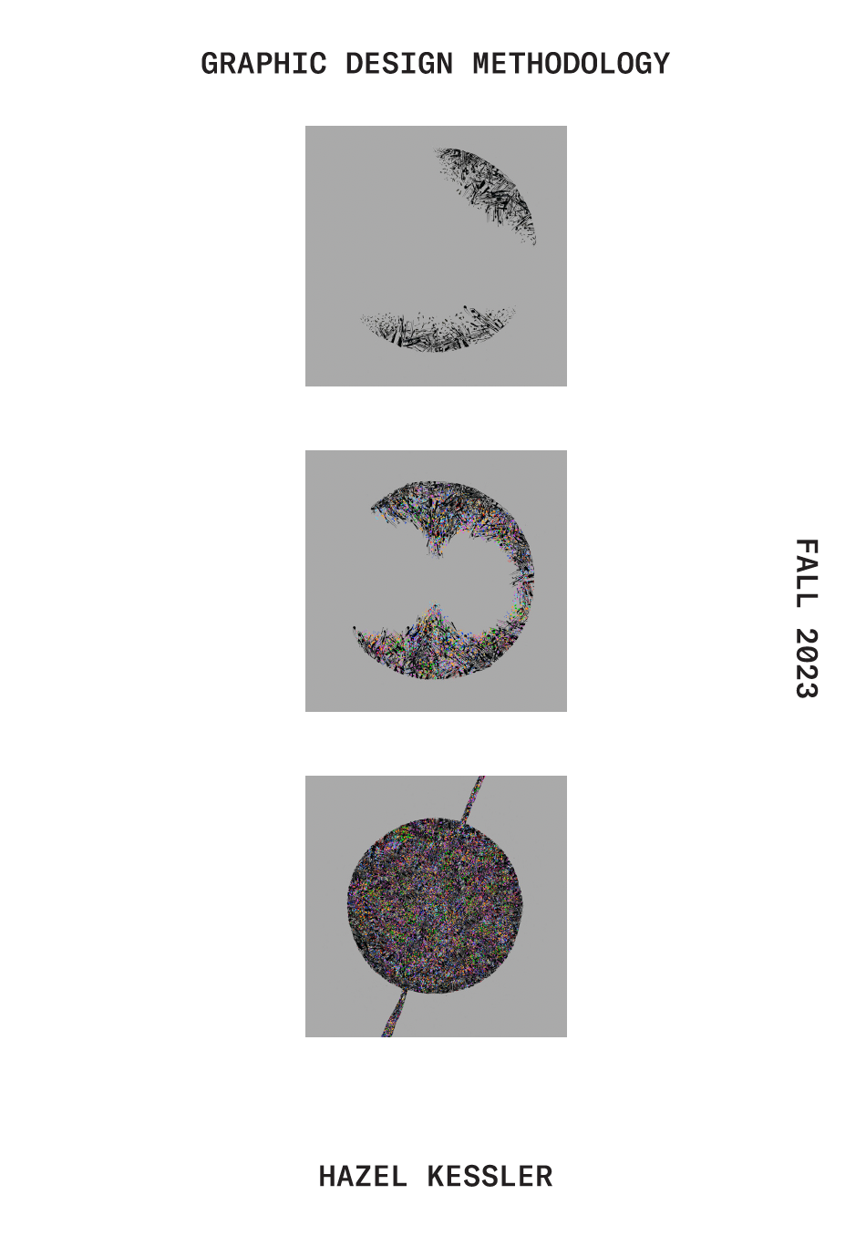 CREATING IMAGE SERIES THROUGH MATERIALS