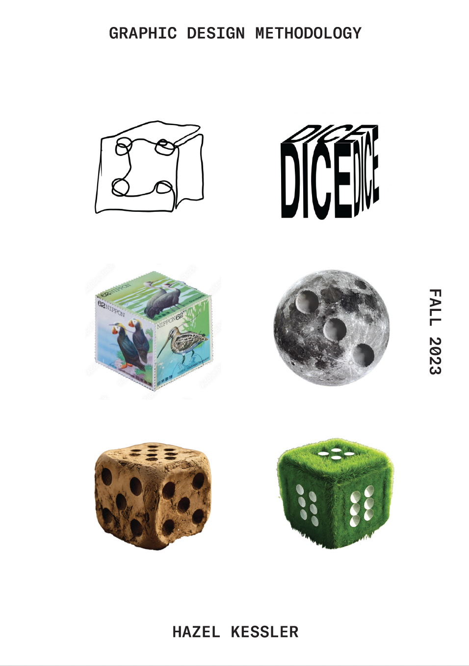 CLOSE UP OF DICE
