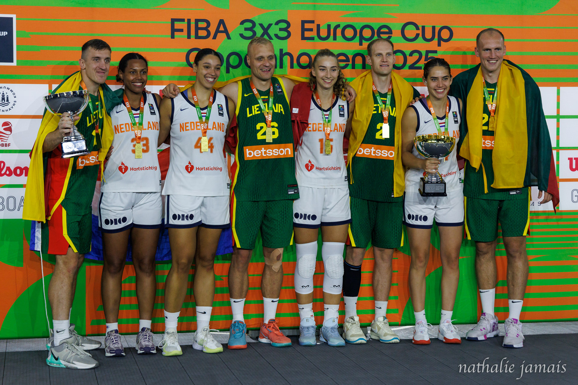 Lithuania and the Netherlands crowned European champions