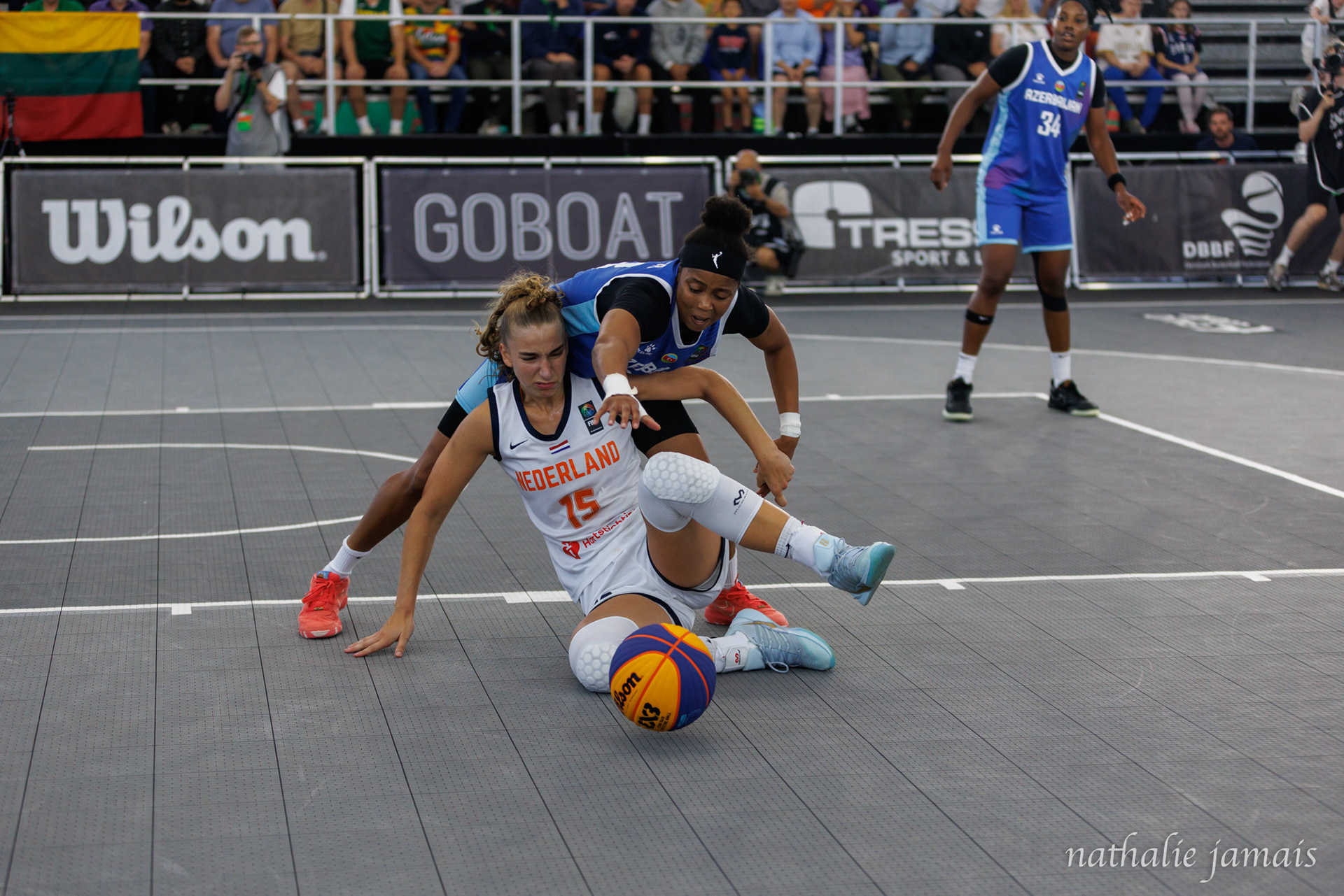 Arica Carter (AZE) Lotte van Kruistum (NED)