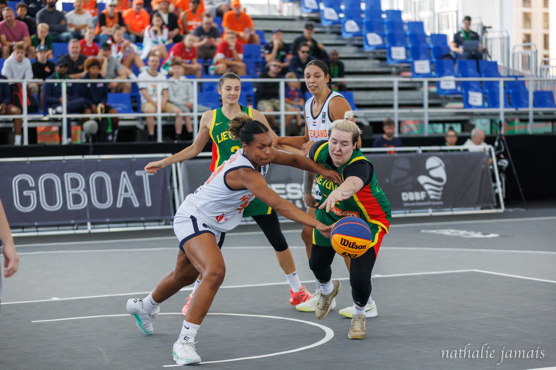 Janis Ndiba (NED) Marina Solopova (LTU)