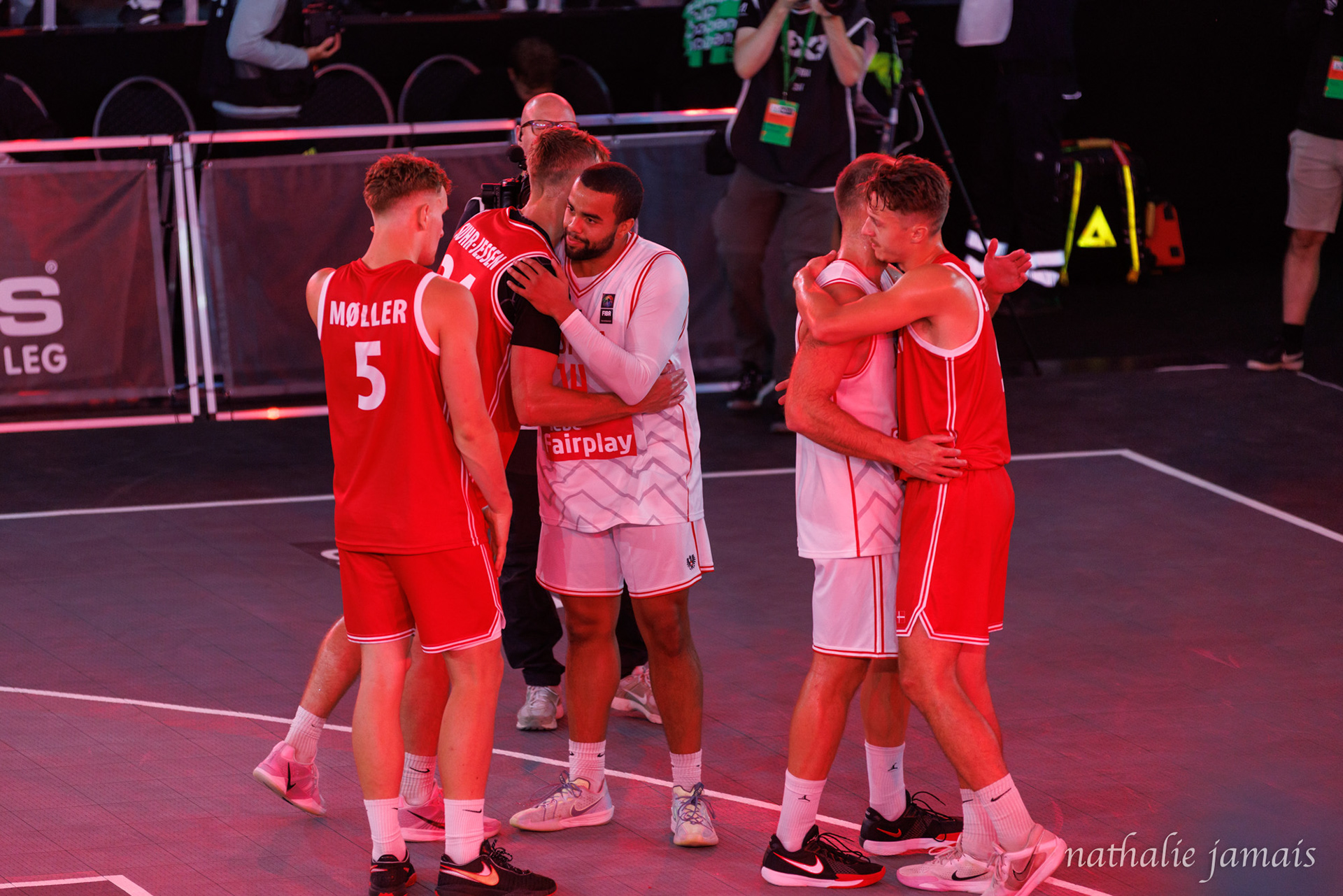 Teams Denmark Austria