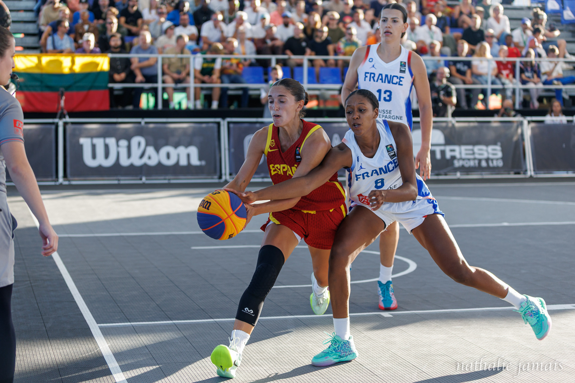 Juana Camilion (ESP) Yohana Ewodo (FRA)