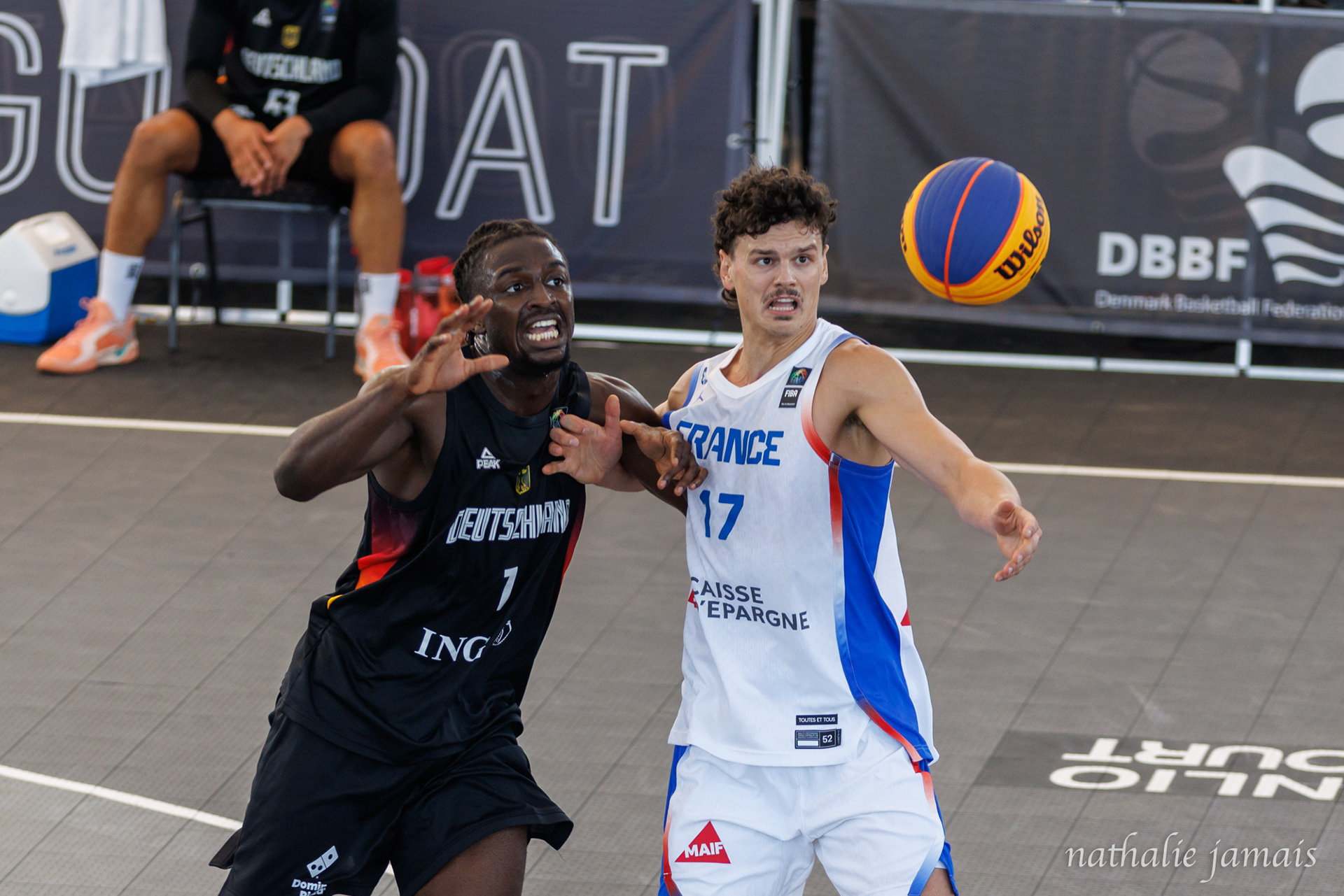 Jules Rambaut (FRA) Denzel Agyeman (GER)