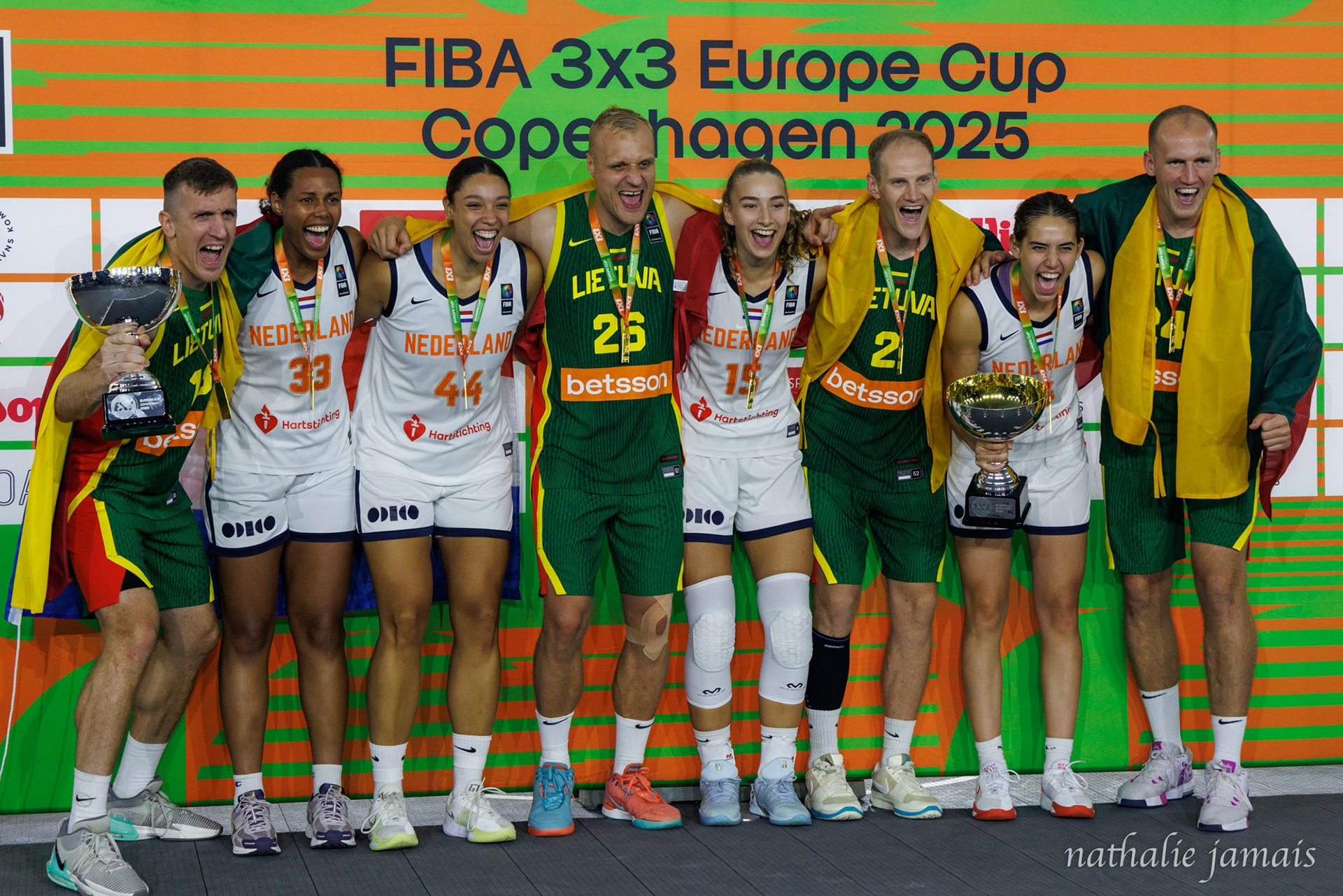 Lithuania and the Netherlands crowned European champions