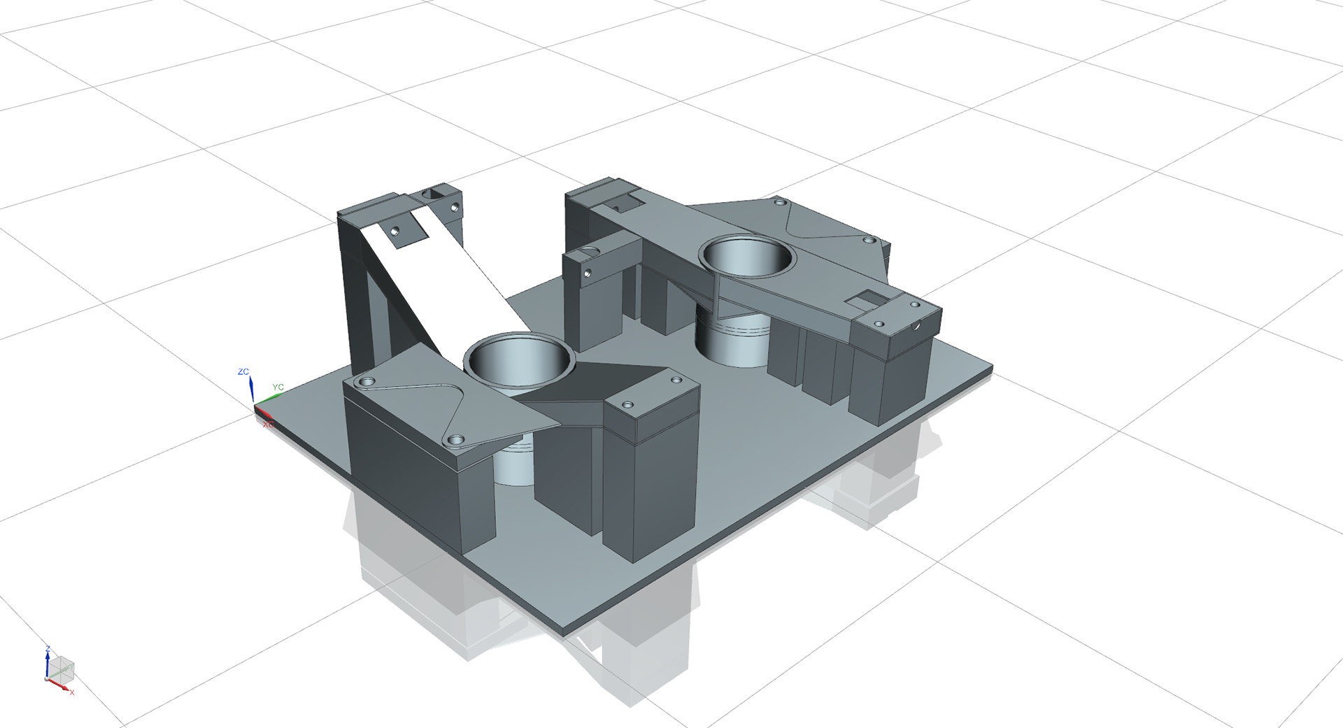 Corner sheet metal components in jigs to be welded