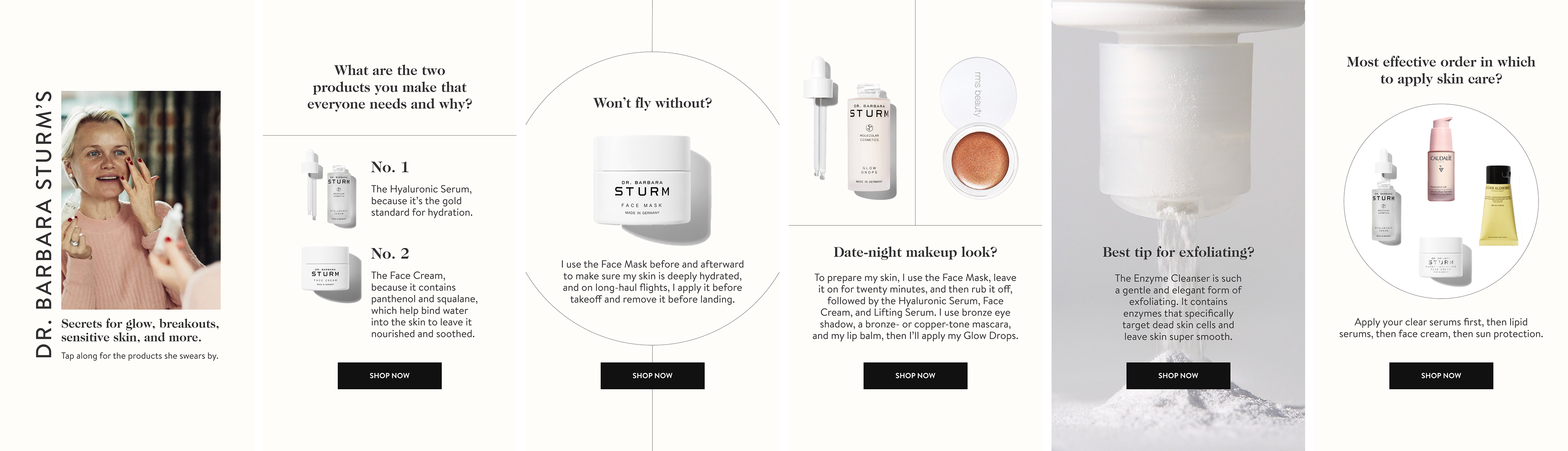 DR. BARBARA STURM - FAVORITE PRODUCTS HIGHLIGHT