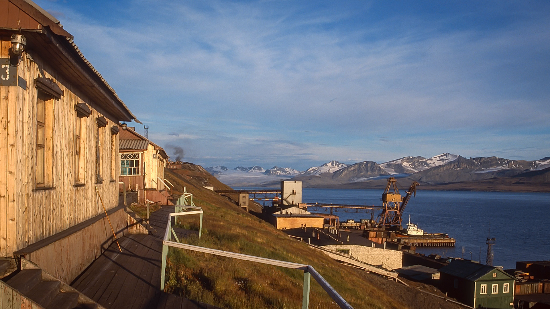 Barentsburg.  - Svalbard, Norway. August 1999