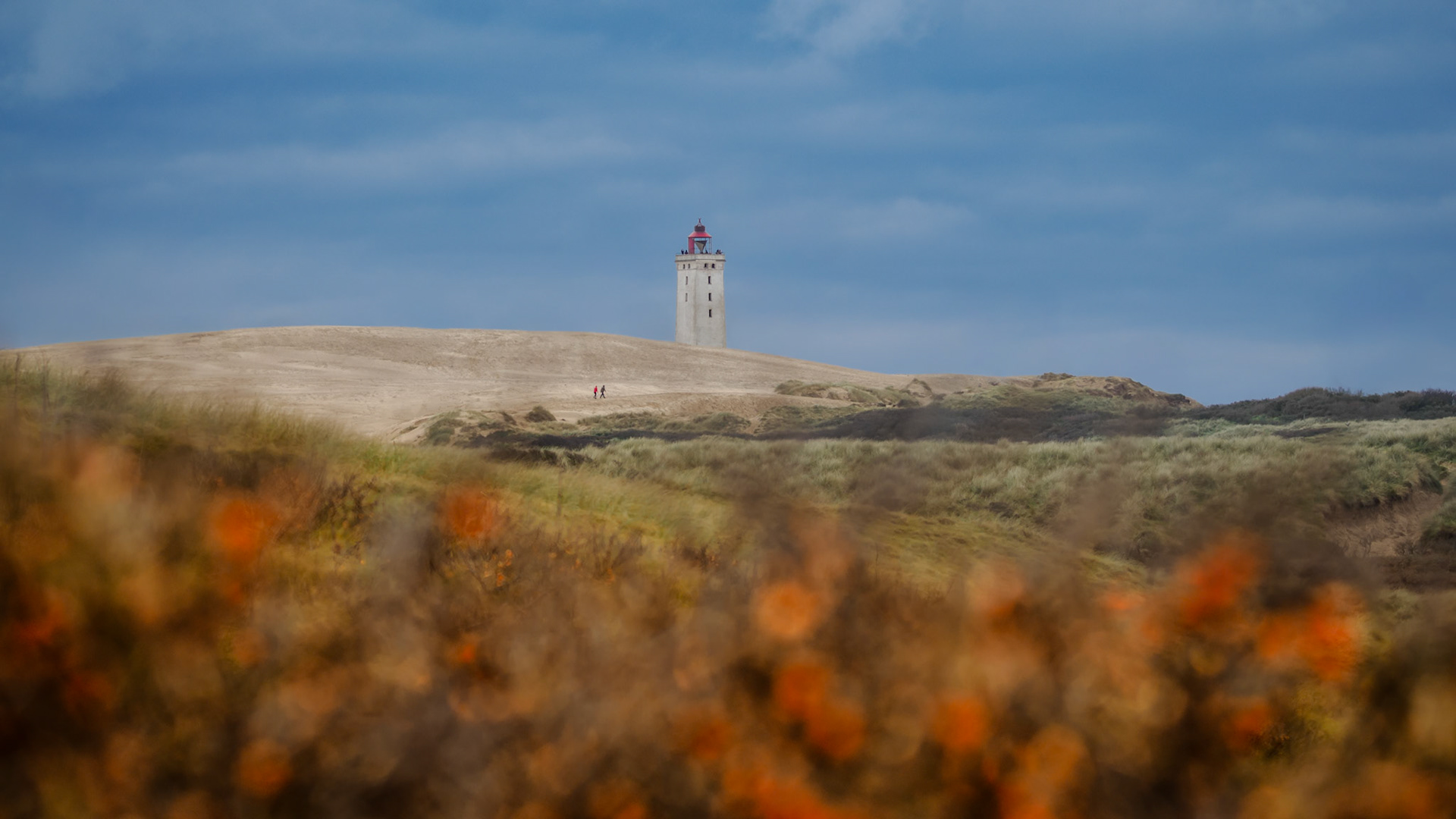 October in Denmark.  - Rubjerg Knude, Denmark. October 2023
