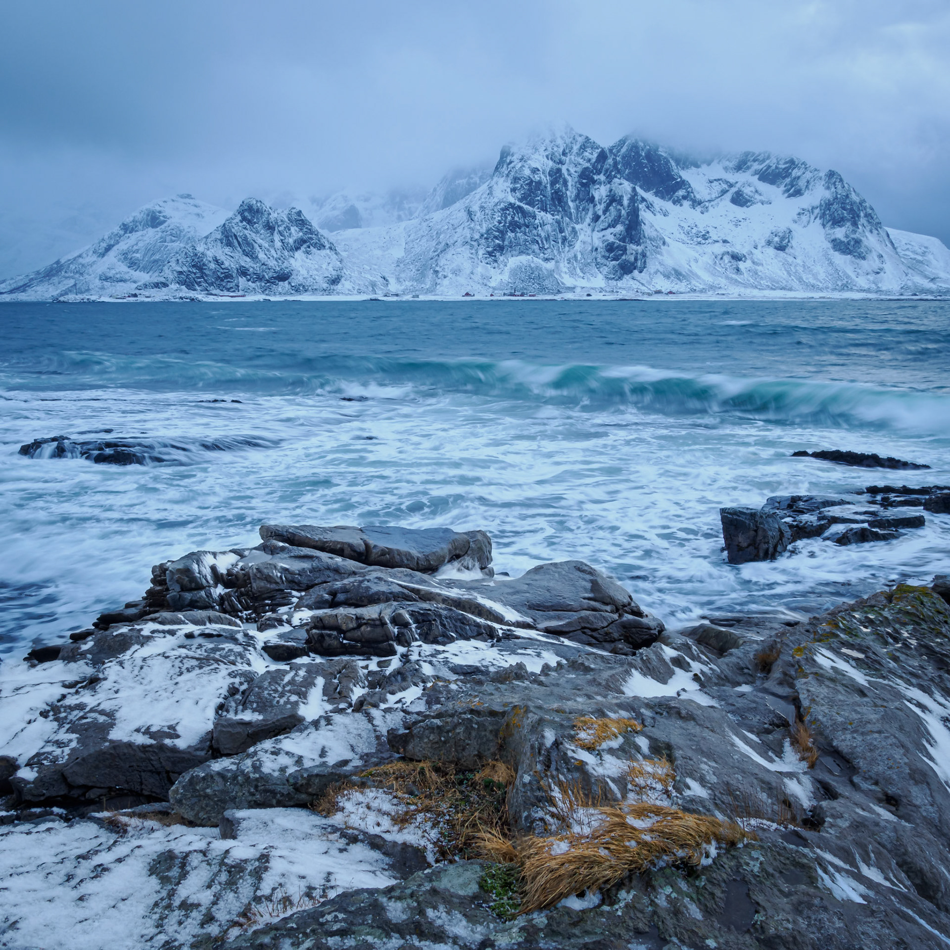 Blue Winter. - Lofoten, Norway. January 2023