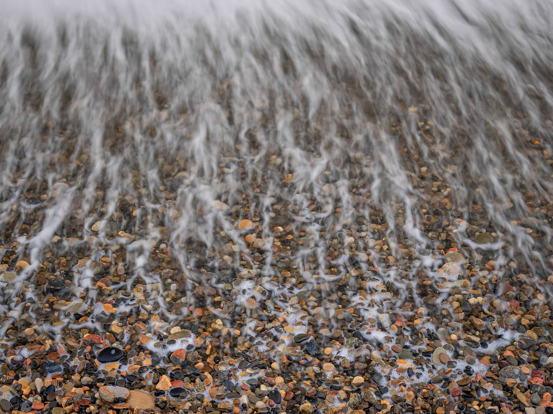 Gravel Beach.  - Jylland, Denmark. October 2023