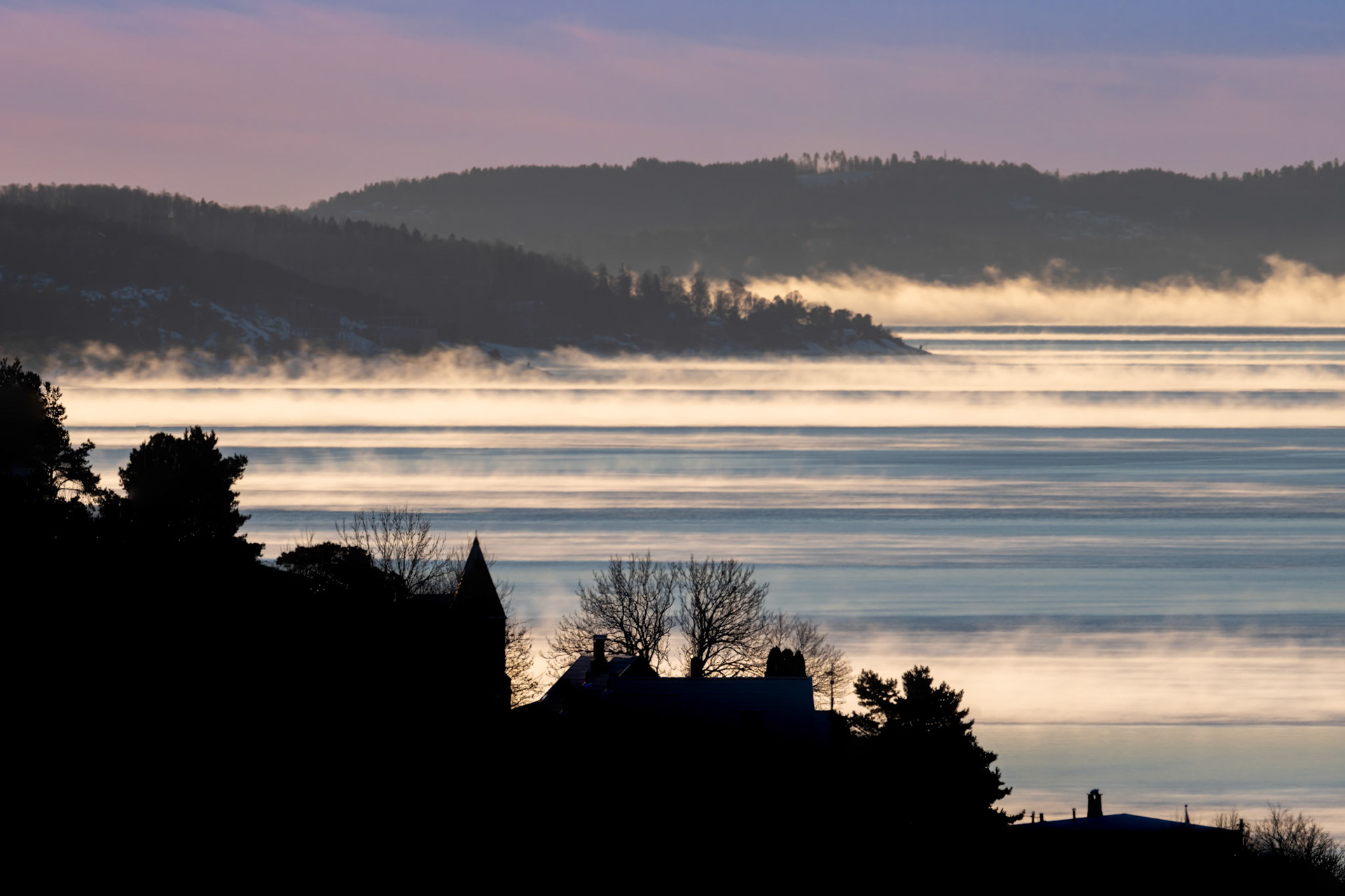 Winter Light.  - Drøbak, Norway. December 2021