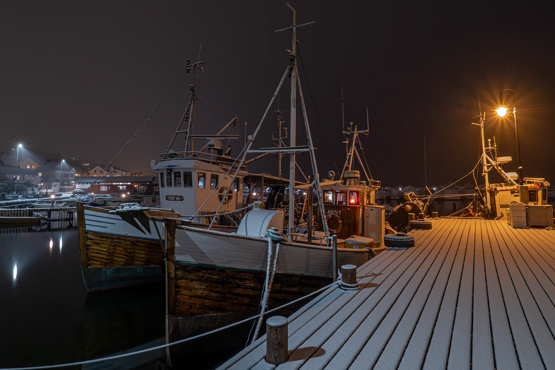No Fishing Tonight.  - Drøbak, Norway. February 2020
