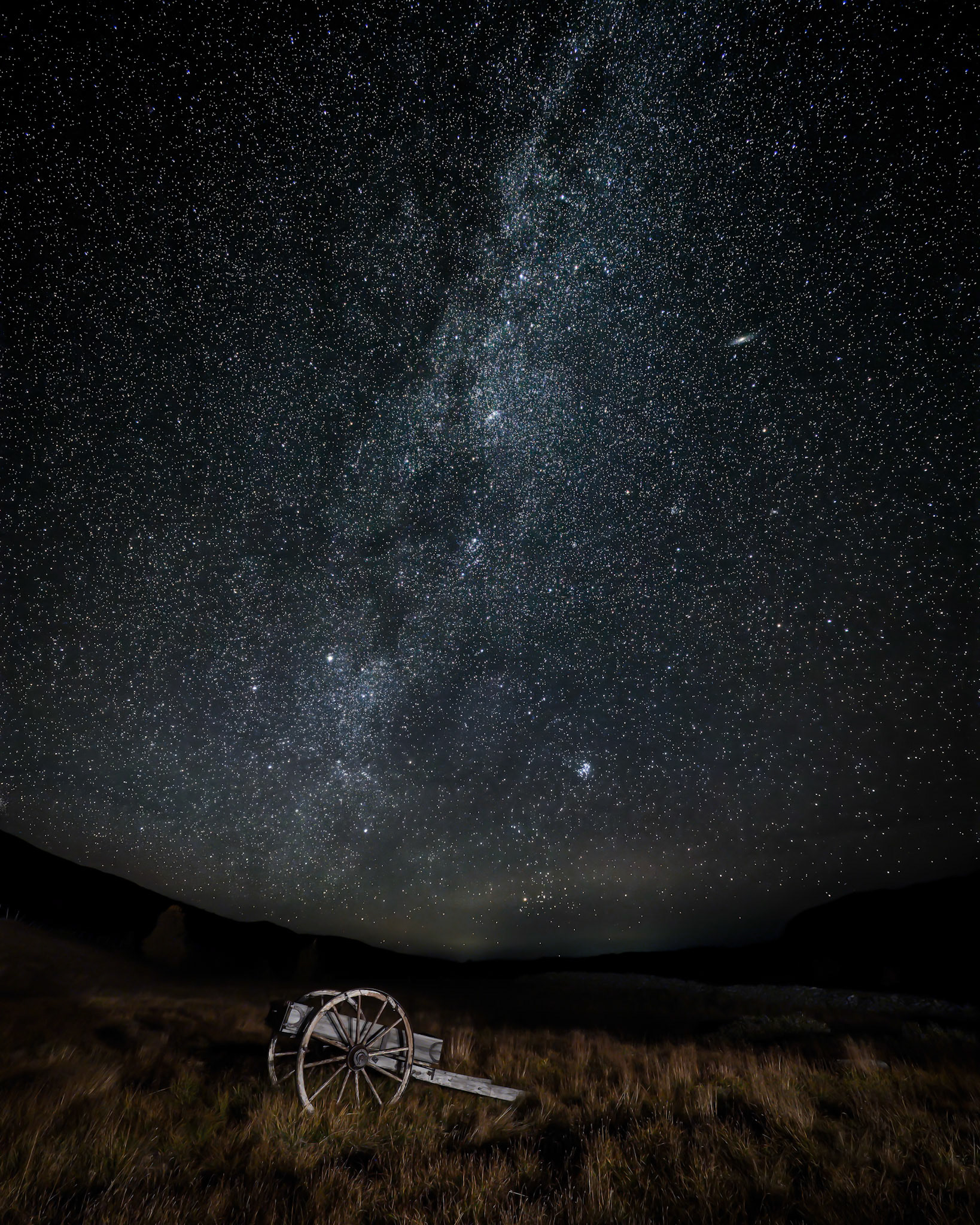 Under the Milky Way.  - Rondane, Norway. September 2020