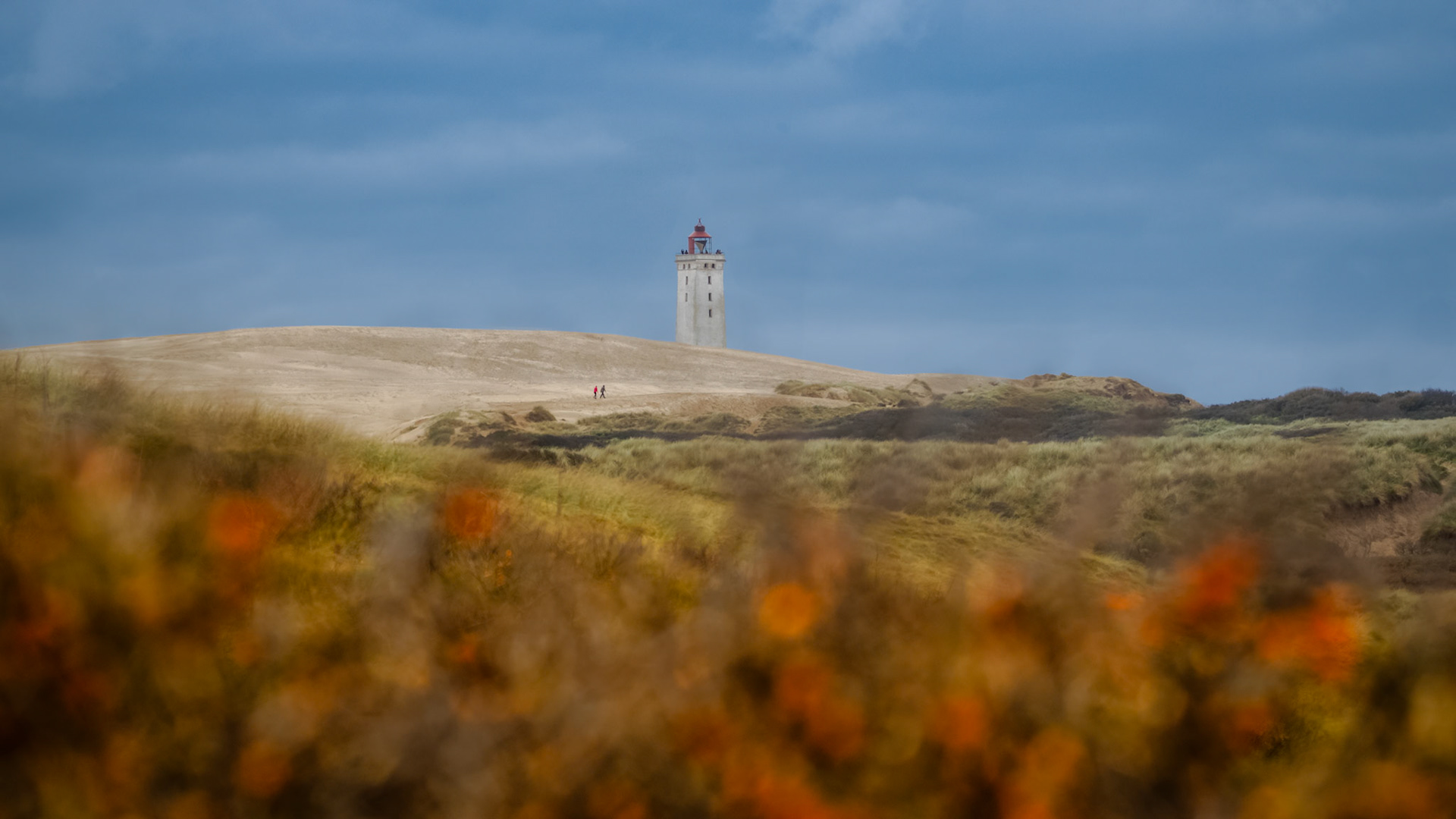 October in Denmark.  - Rubjerg Knude, Denmark. October 2023